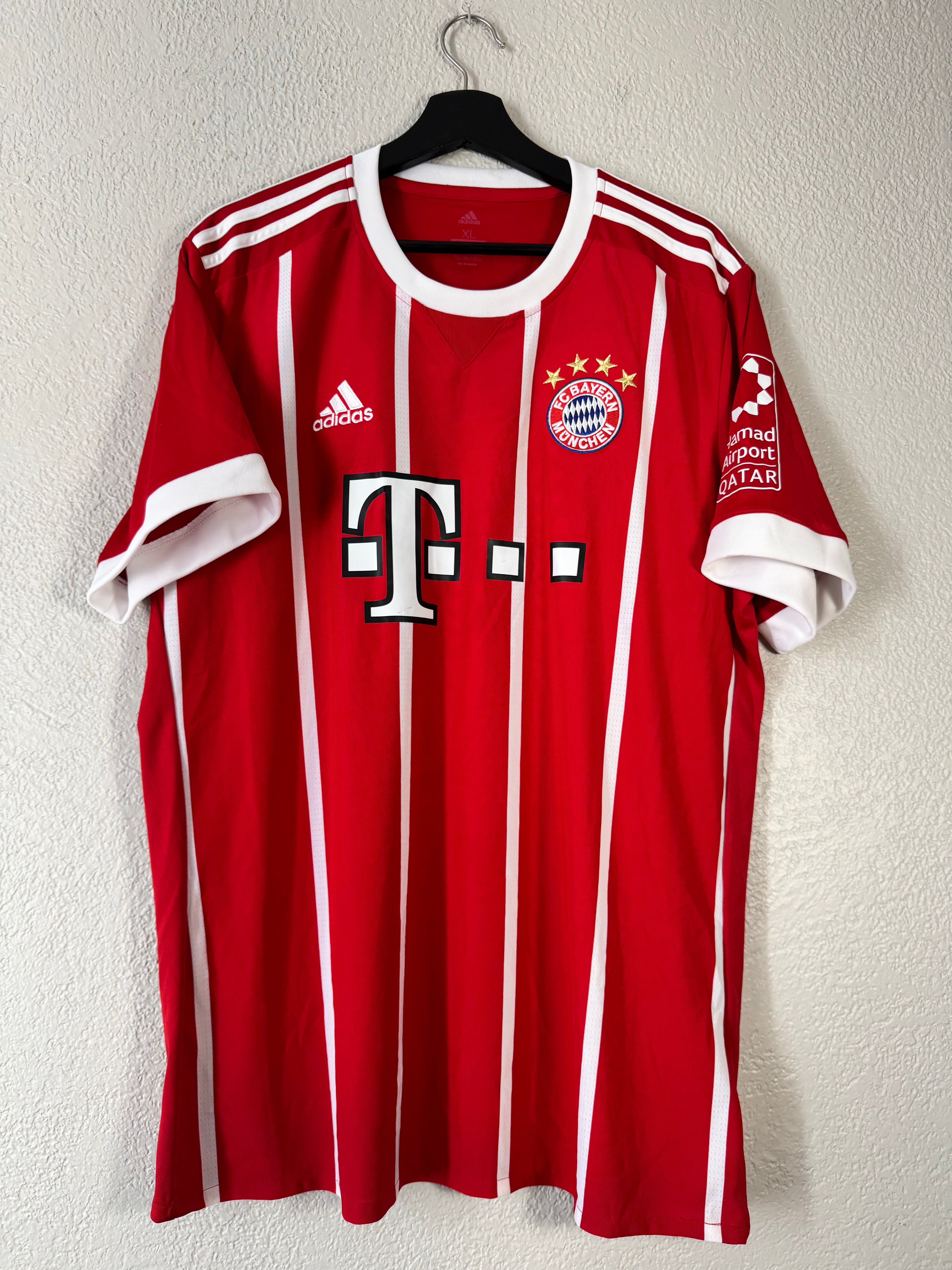 Adidas Fc Bayern Munich 2017/18 Jersey Size XL