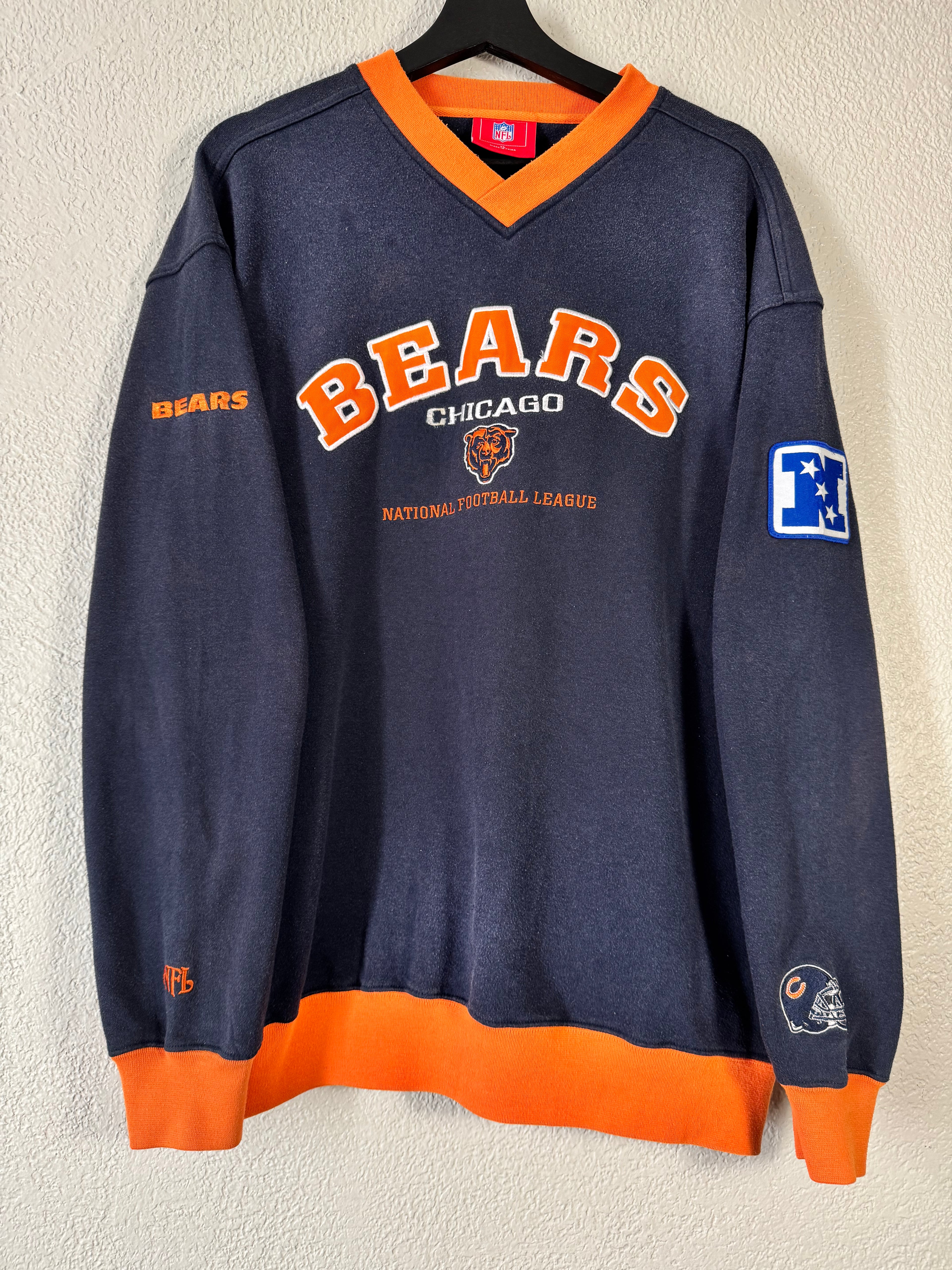 Vintage Chicago Bears Sweatshirt Pullover Lee Sport Size XL