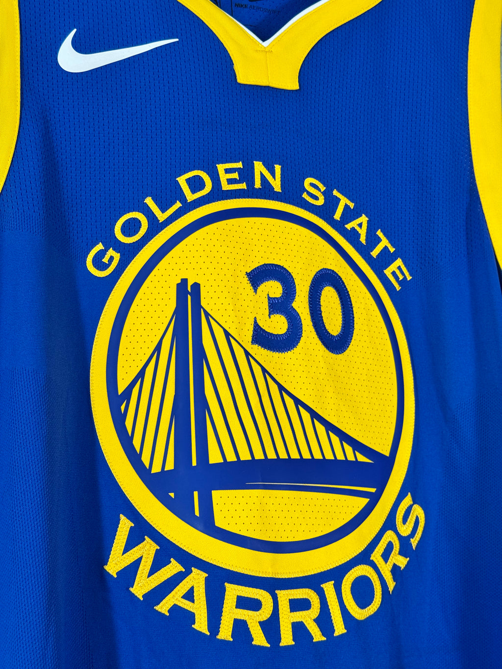 (NEW) Stephen Curry Nike Authentic Nba Jersey Aeroswift size Large (48)Golden State