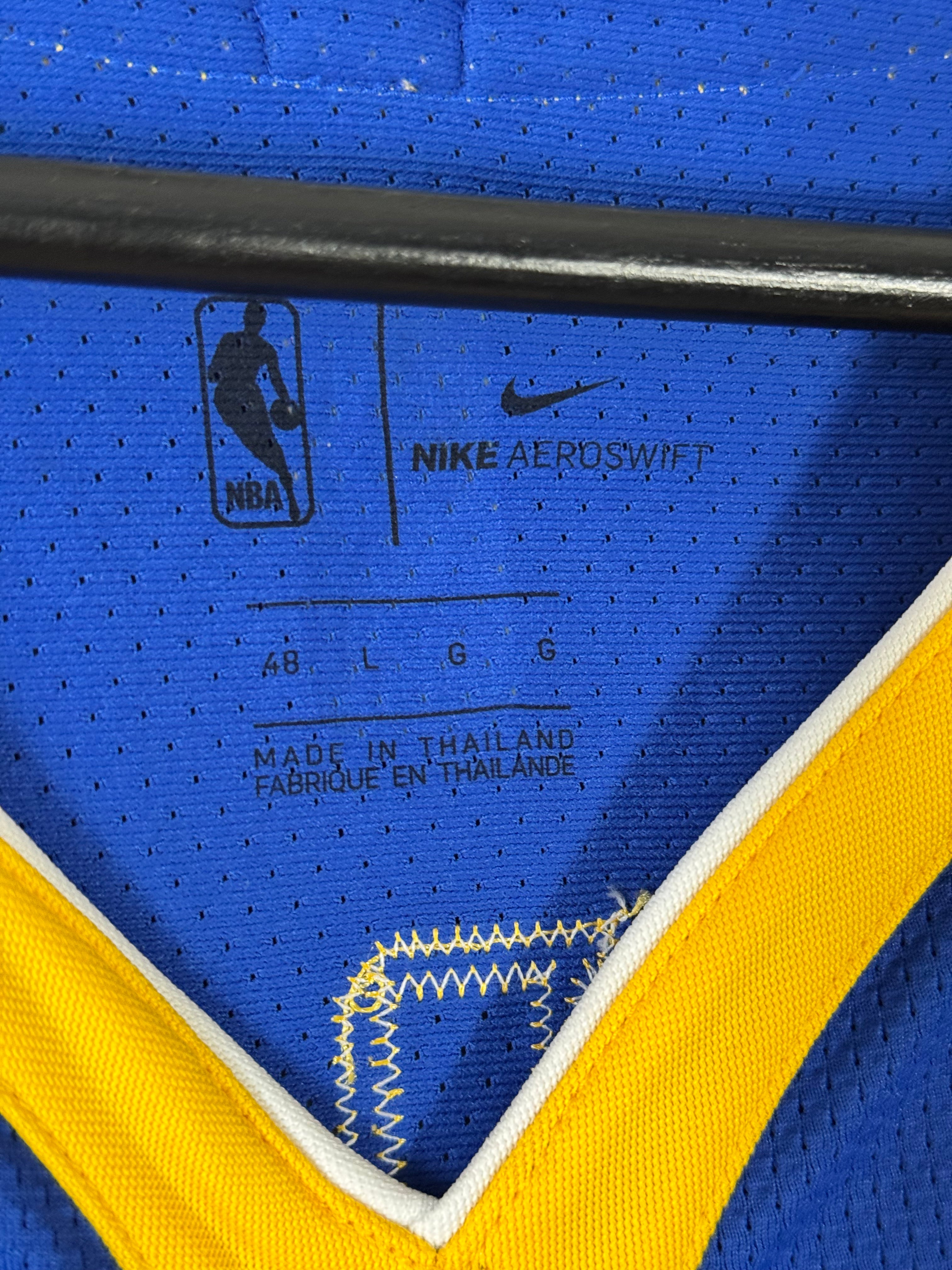 (NEW) Stephen Curry Nike Authentic Nba Jersey Aeroswift size Large (48)Golden State