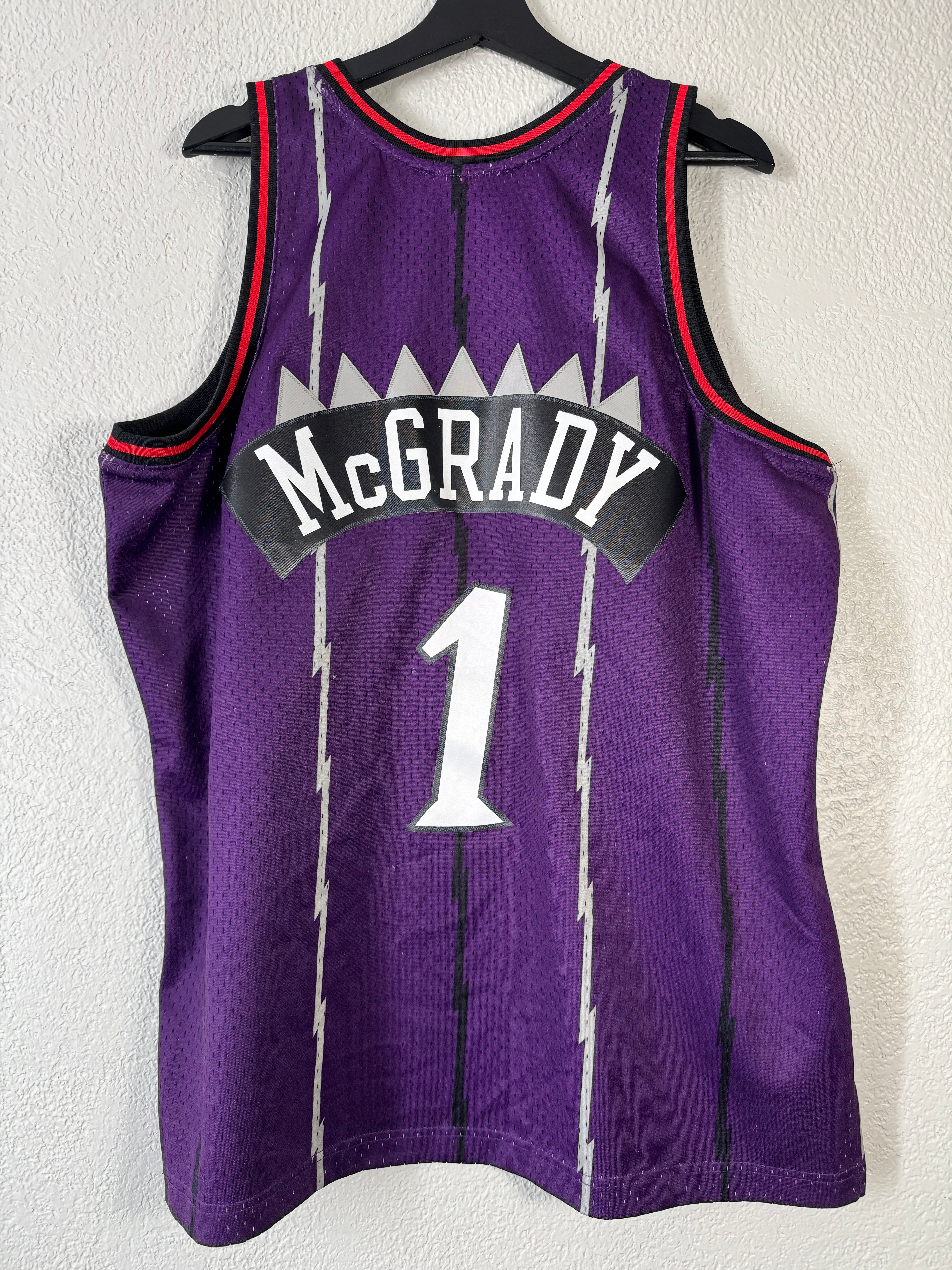 Tracy McGrady Tmac Toronto Raptors Authentic Swingman Mitchell & Ness Jersey Size XL