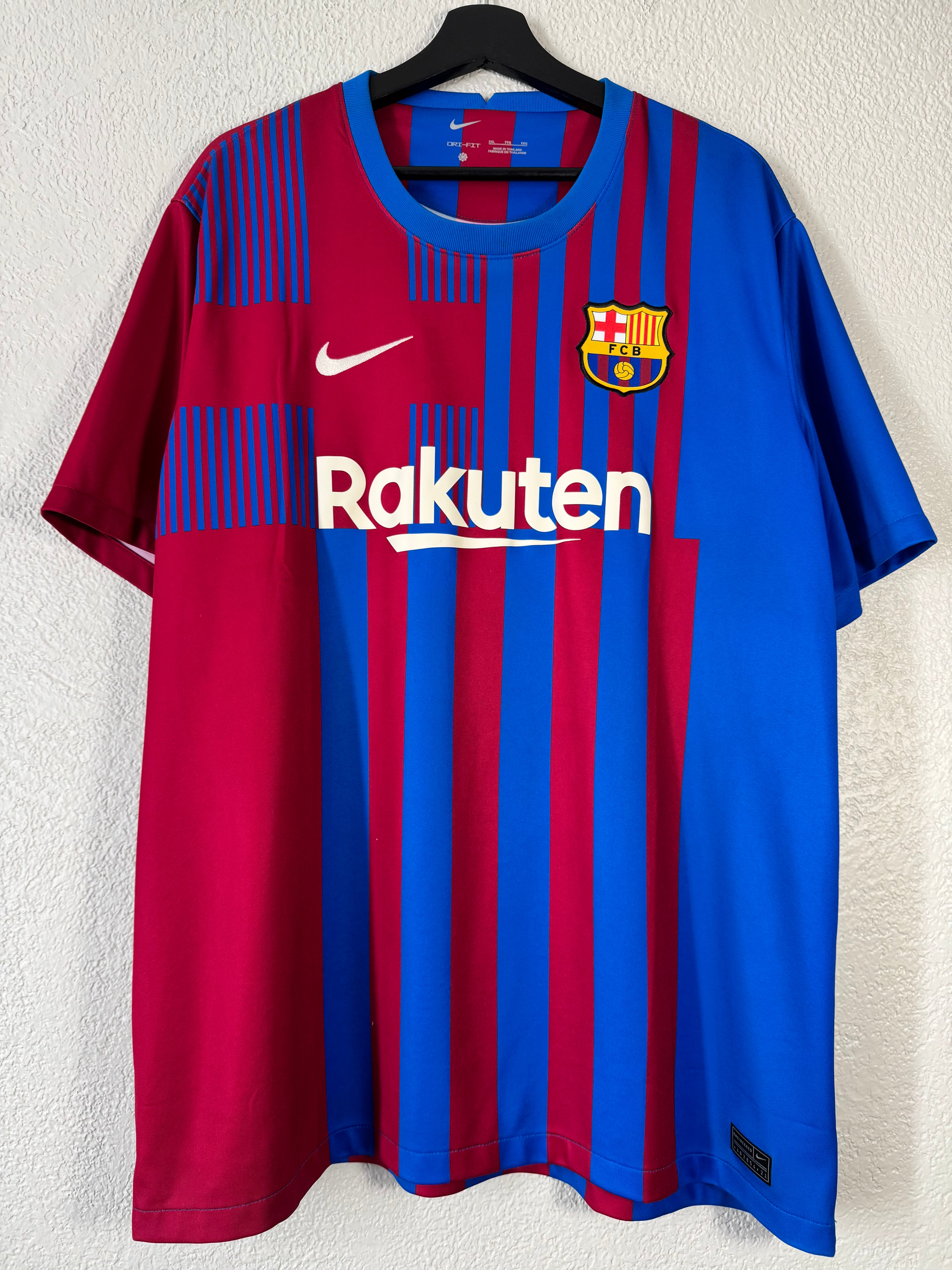 Nike FC Barcelona 2021/2022 Home Jersey Size XXL