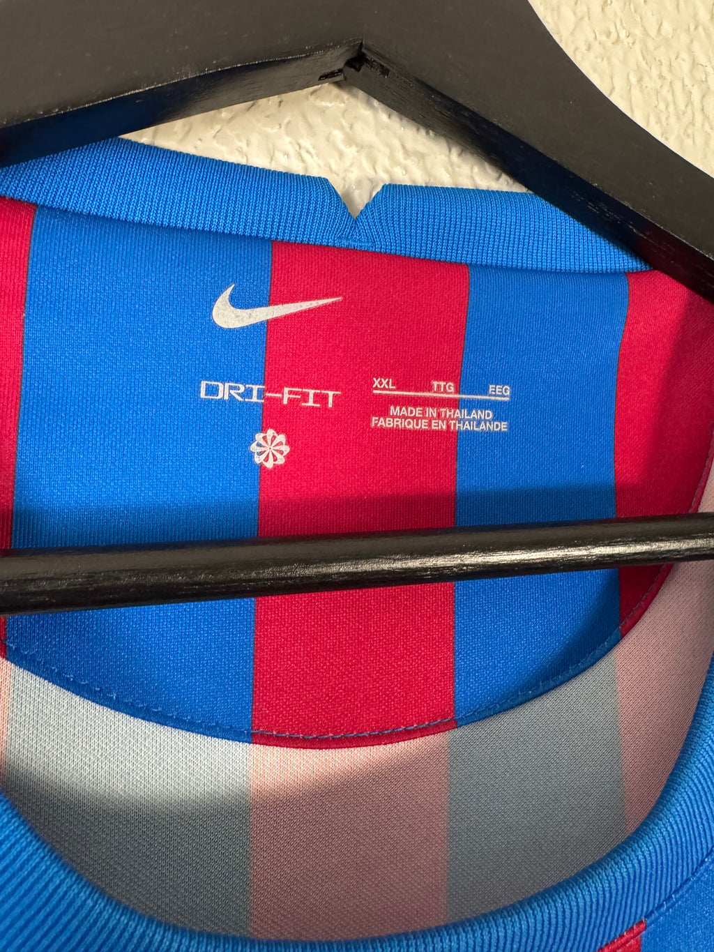 Nike FC Barcelona 2021/2022 Home Jersey Size XXL