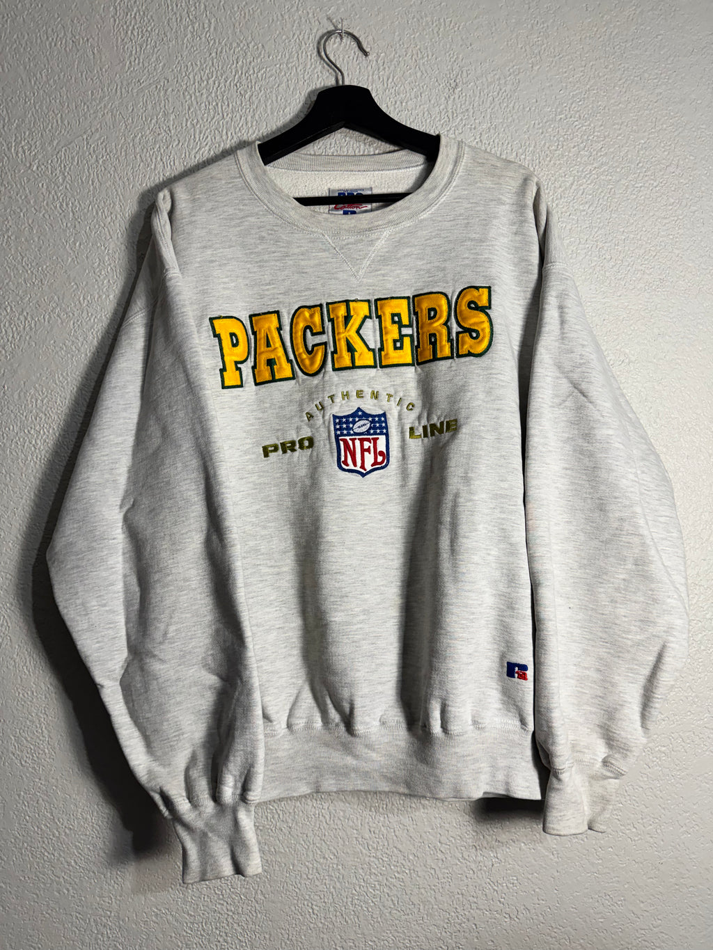 Vintage Russell Athletic Greenbay Packers Crewneck Size XL