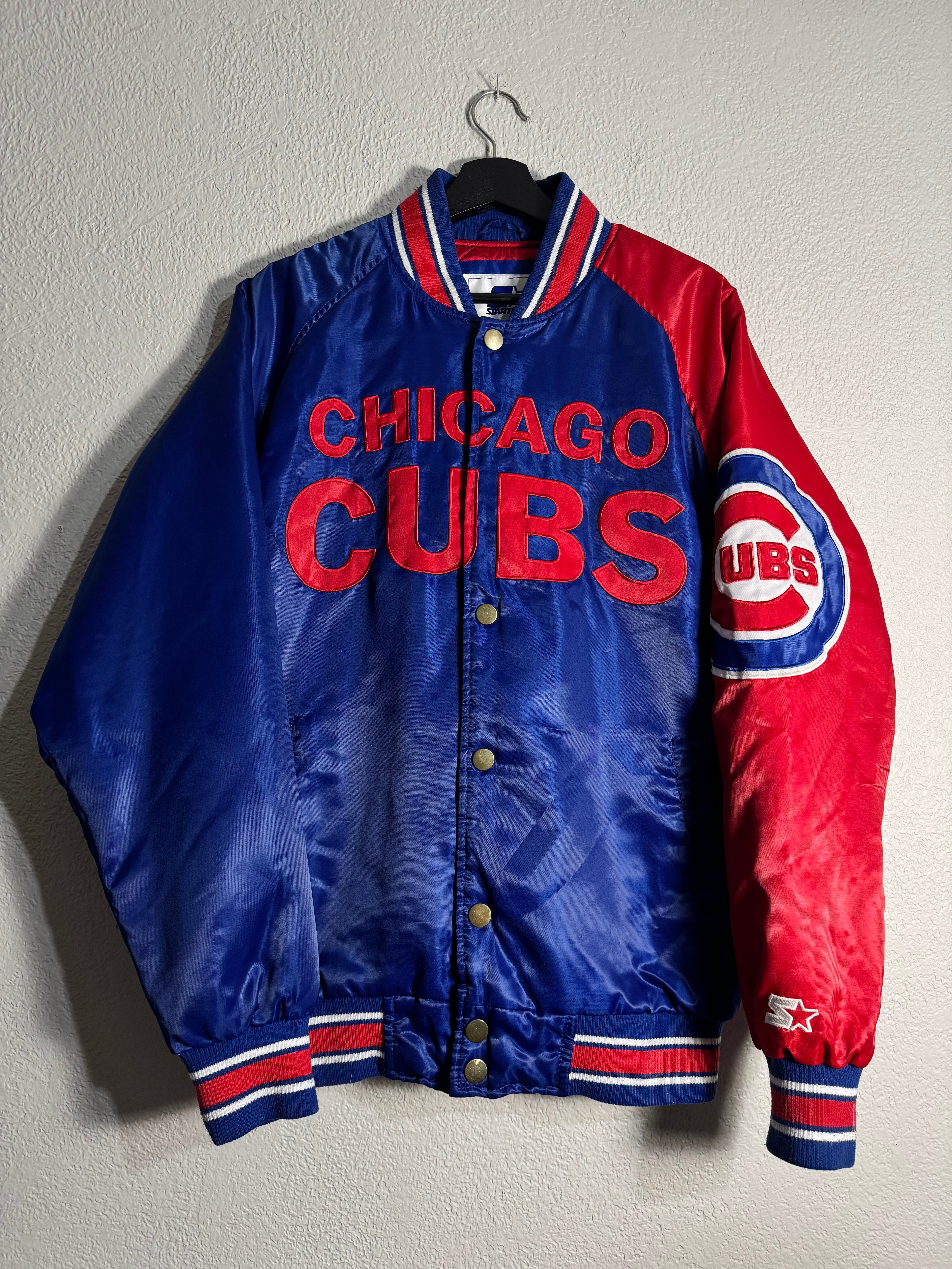 Starter Chicago Cubs Satin Jacket Size Medium