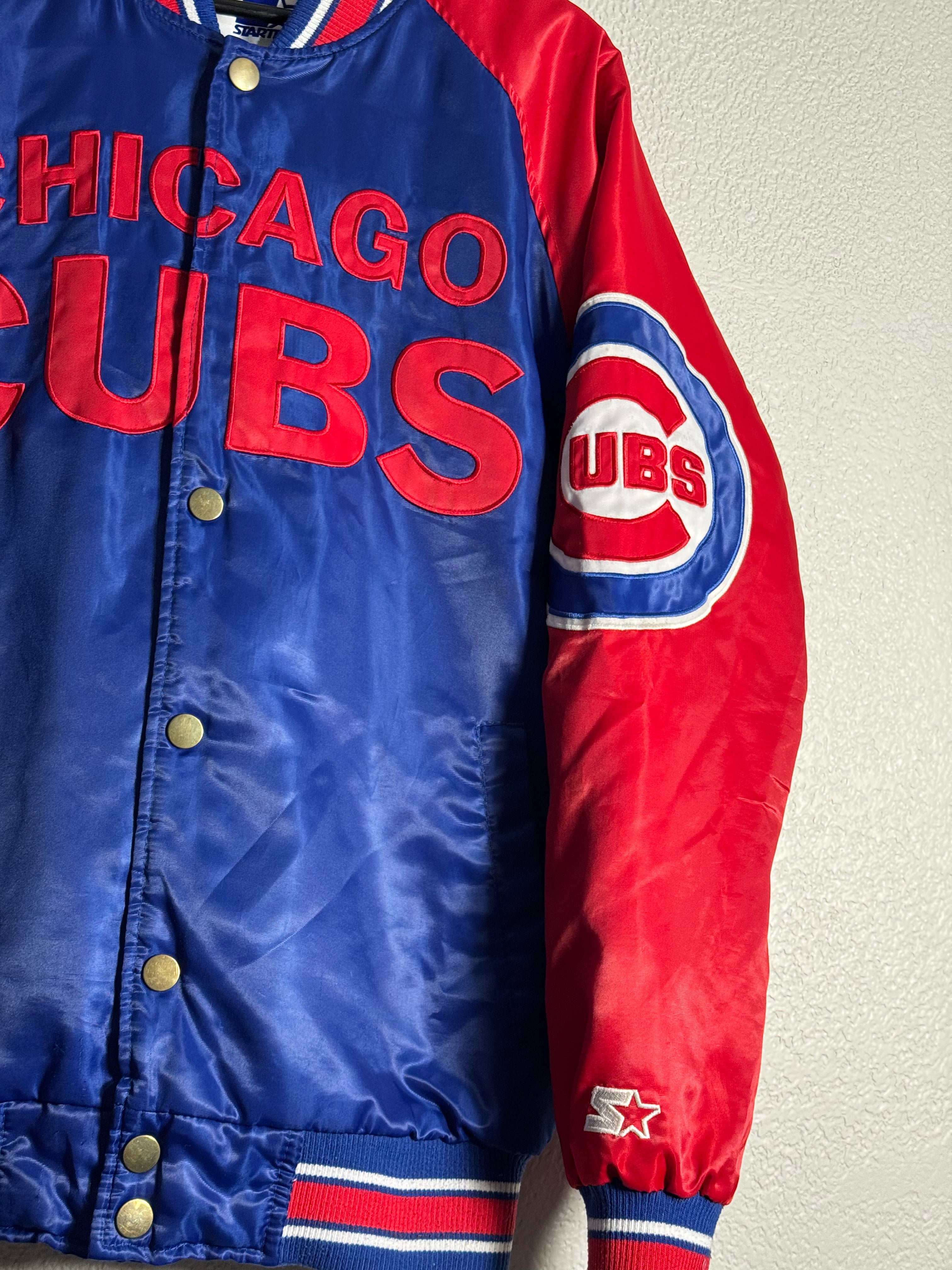 Starter Chicago Cubs Satin Jacket Size Medium
