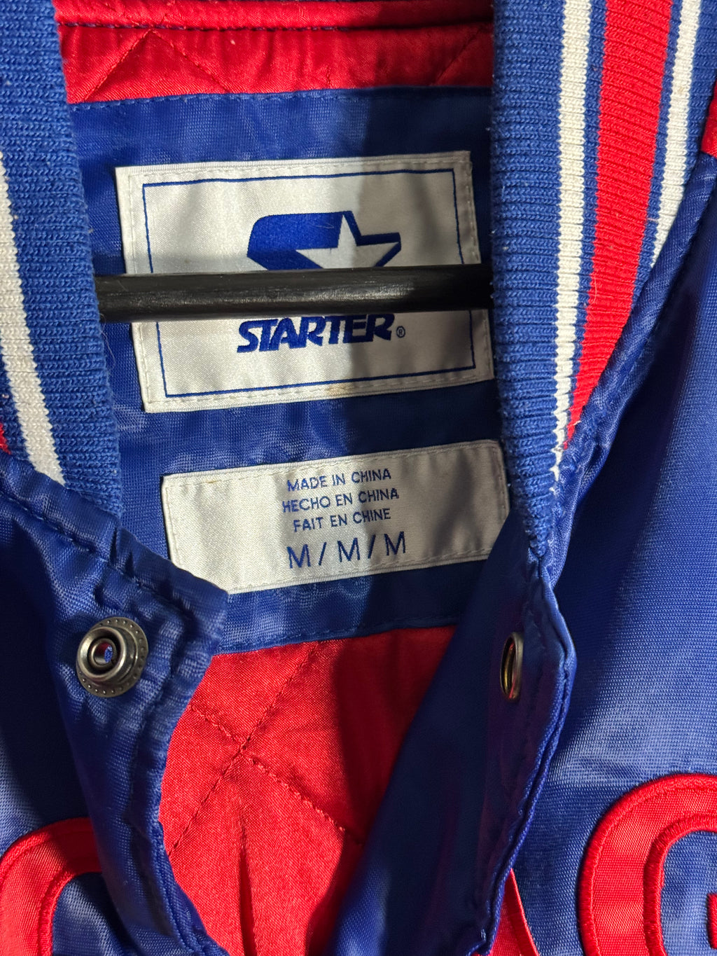 Starter Chicago Cubs Satin Jacket Size Medium
