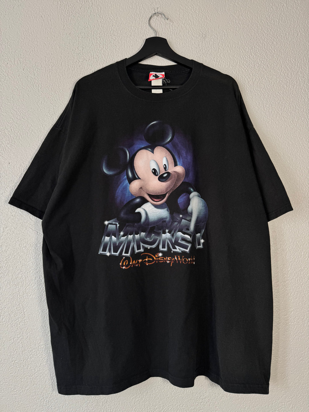 Vintage Disney Mickey Unlimited Black Tee Size XL
