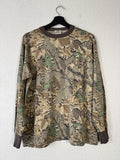 Vintage 90s RedHead Long Sleeve Camo T-Shirt  Realtree Hunting Size Large