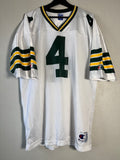 Vtg Green Bay Packers Favre Champion Jersey Size 48 White XL