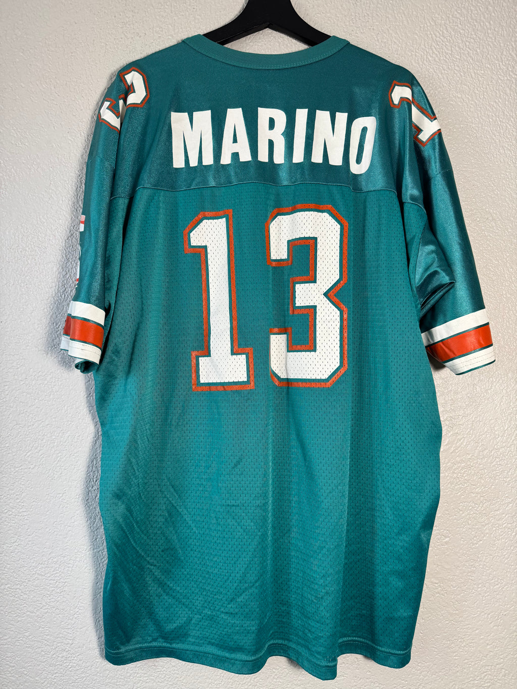 Vintage 90s Champion x Miami Dolphins Jersey #13 Dan Marino Size XL 48