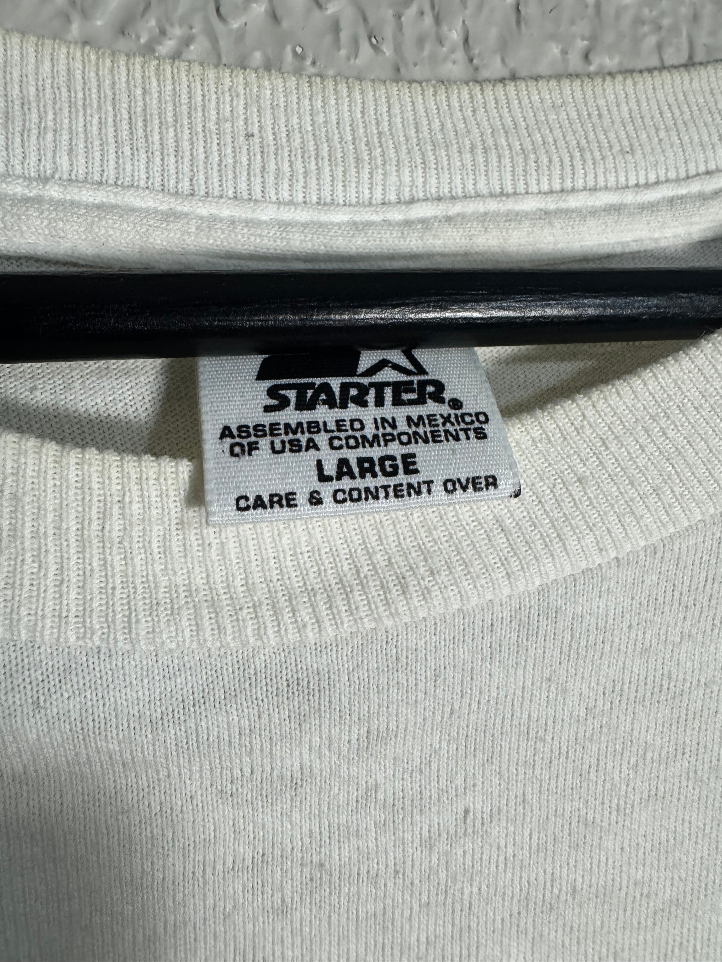 Vintage 1998 World Series Champs New York Yankees Starter Shirt Size Large