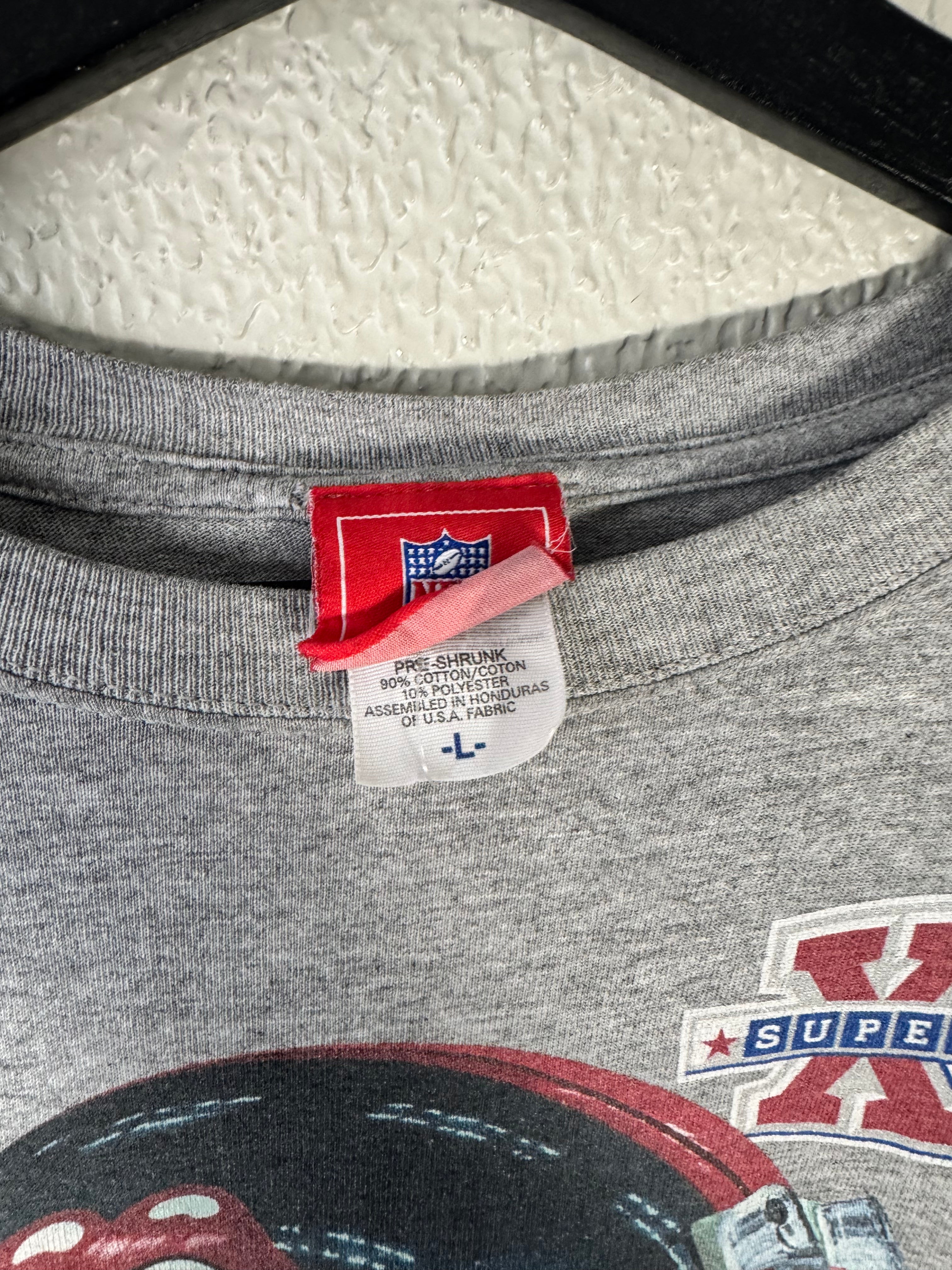 Rolling Stones 2005 NFL Super Bowl 40 Size Large