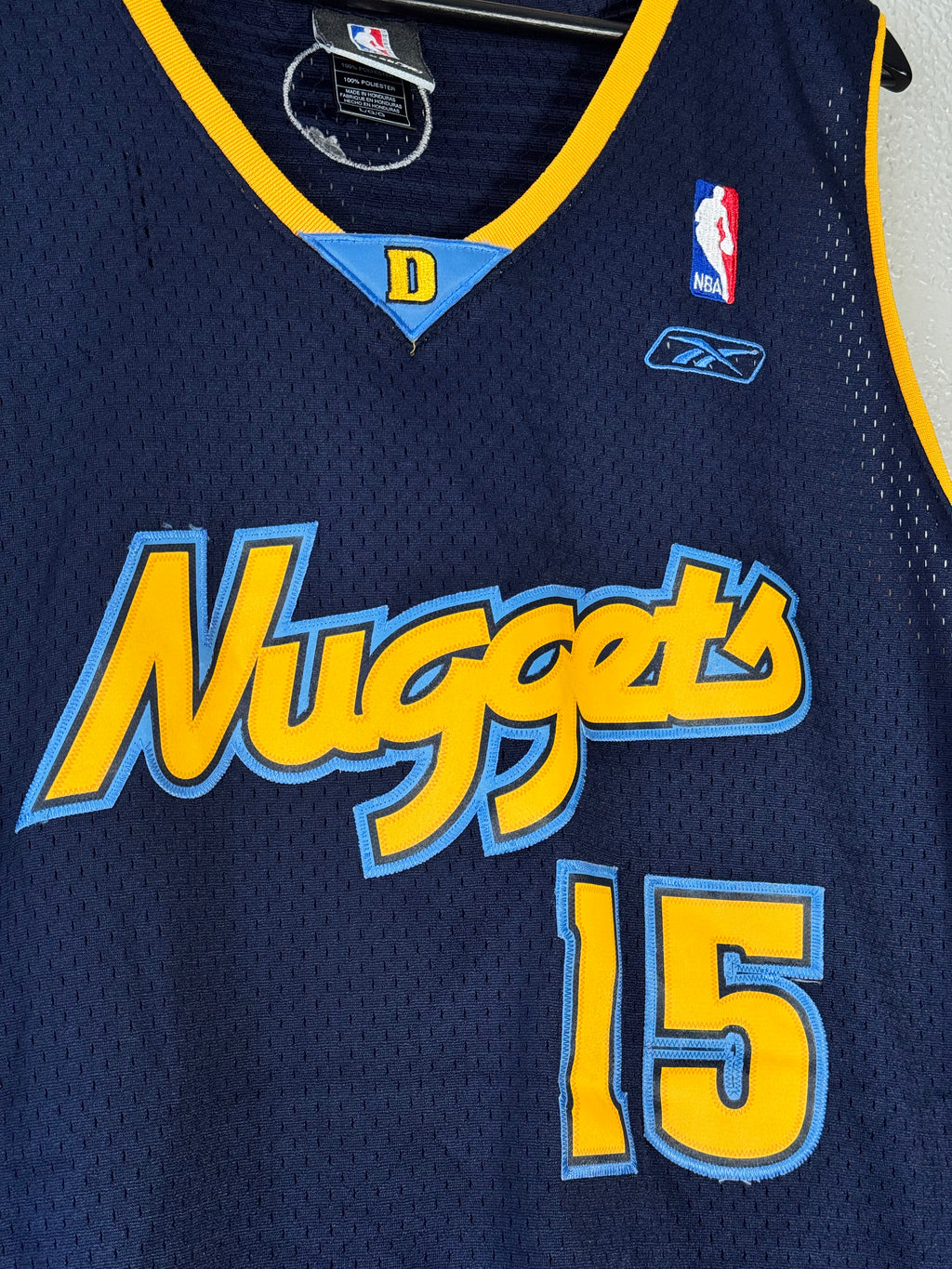2011 Reebok Carmelo Anthony Alternate DENVER NUGGETS NBA Swingman JERSEY Size Large