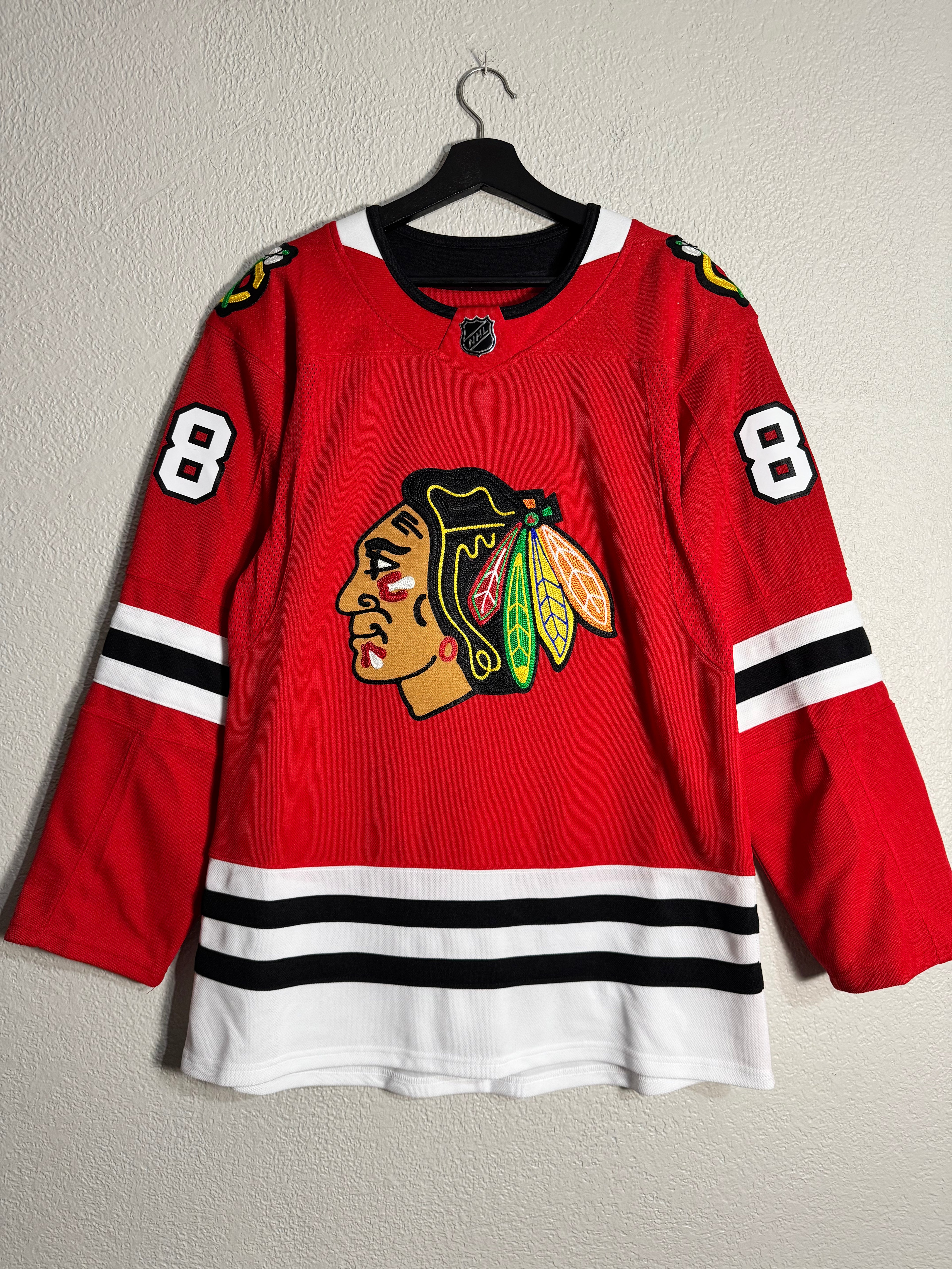 Adidas Chicago Blackhawks Patrick Kane Jersey Size USA 44 Size Small