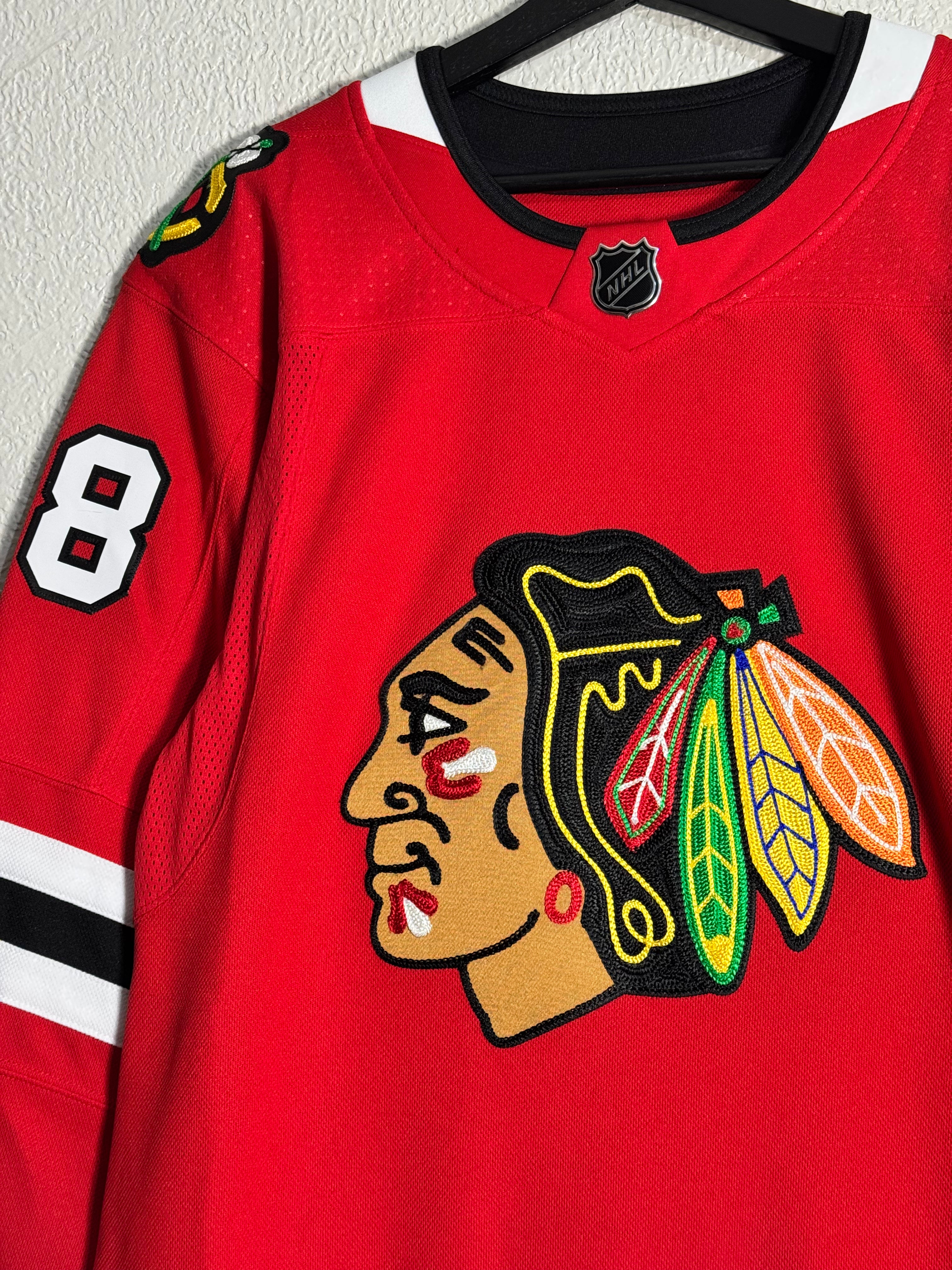 Adidas Chicago Blackhawks Patrick Kane Jersey Size USA 44 Size Small