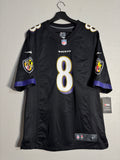(NEW) Nike Ravens Lamar Jackson #8 Black Jersey Size Small