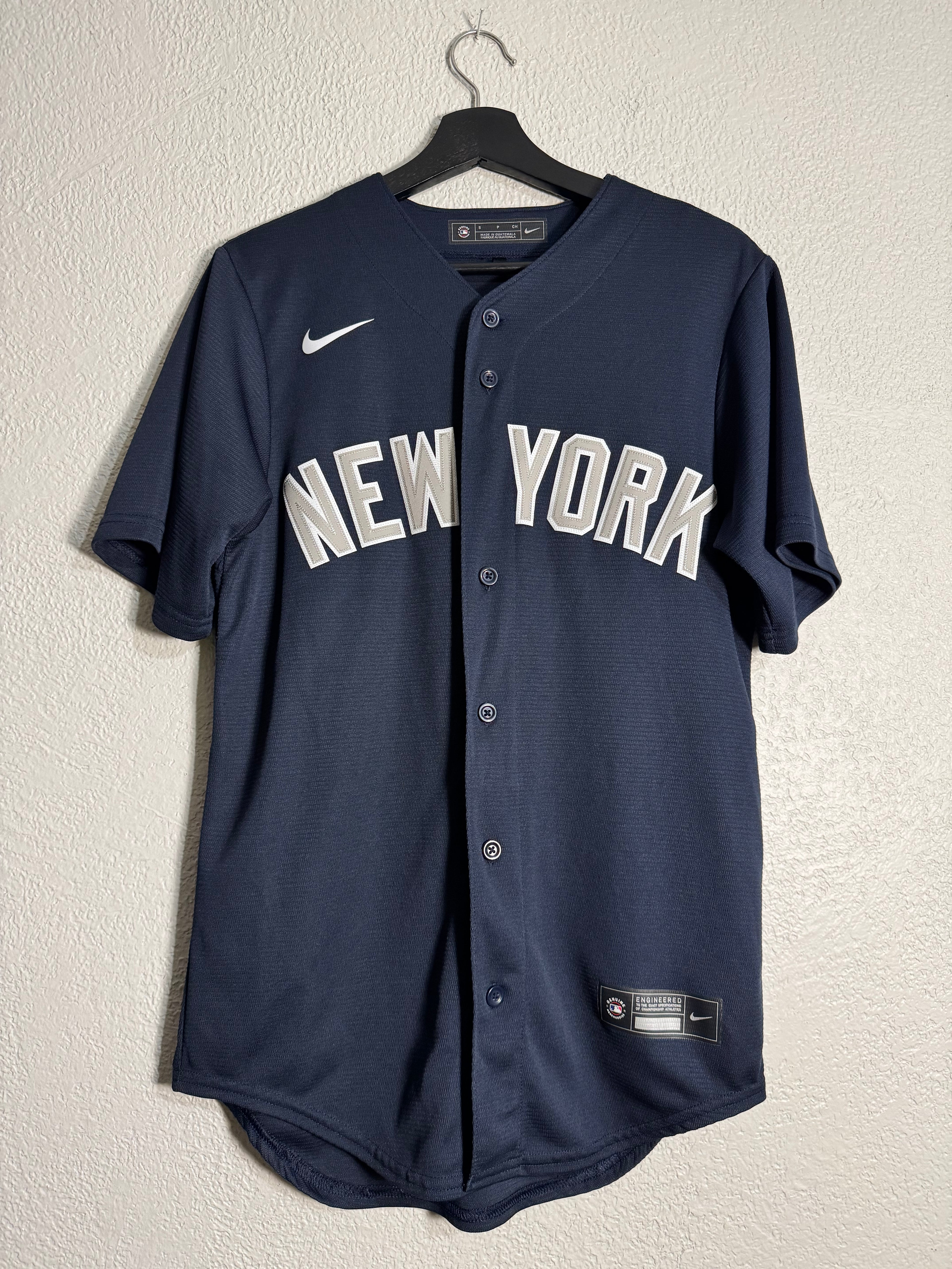 Nike Aaron Judge New York Yankees Blue Jersey Size Small