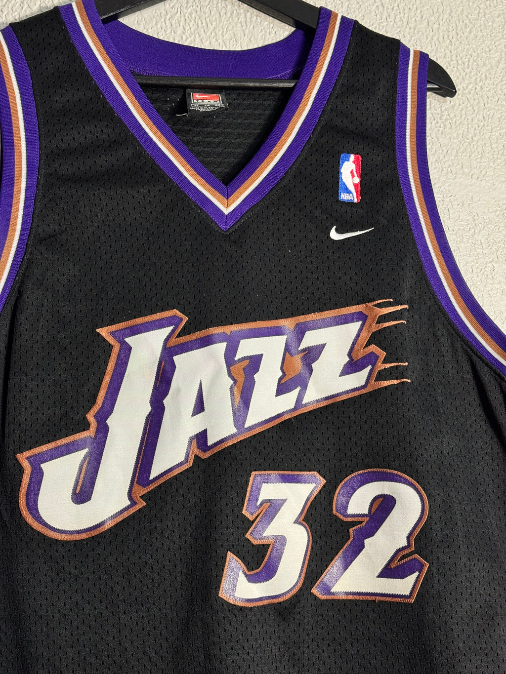 Nike Authentic Swingman Utah Jazz  Karl Malone Jersey Size XL