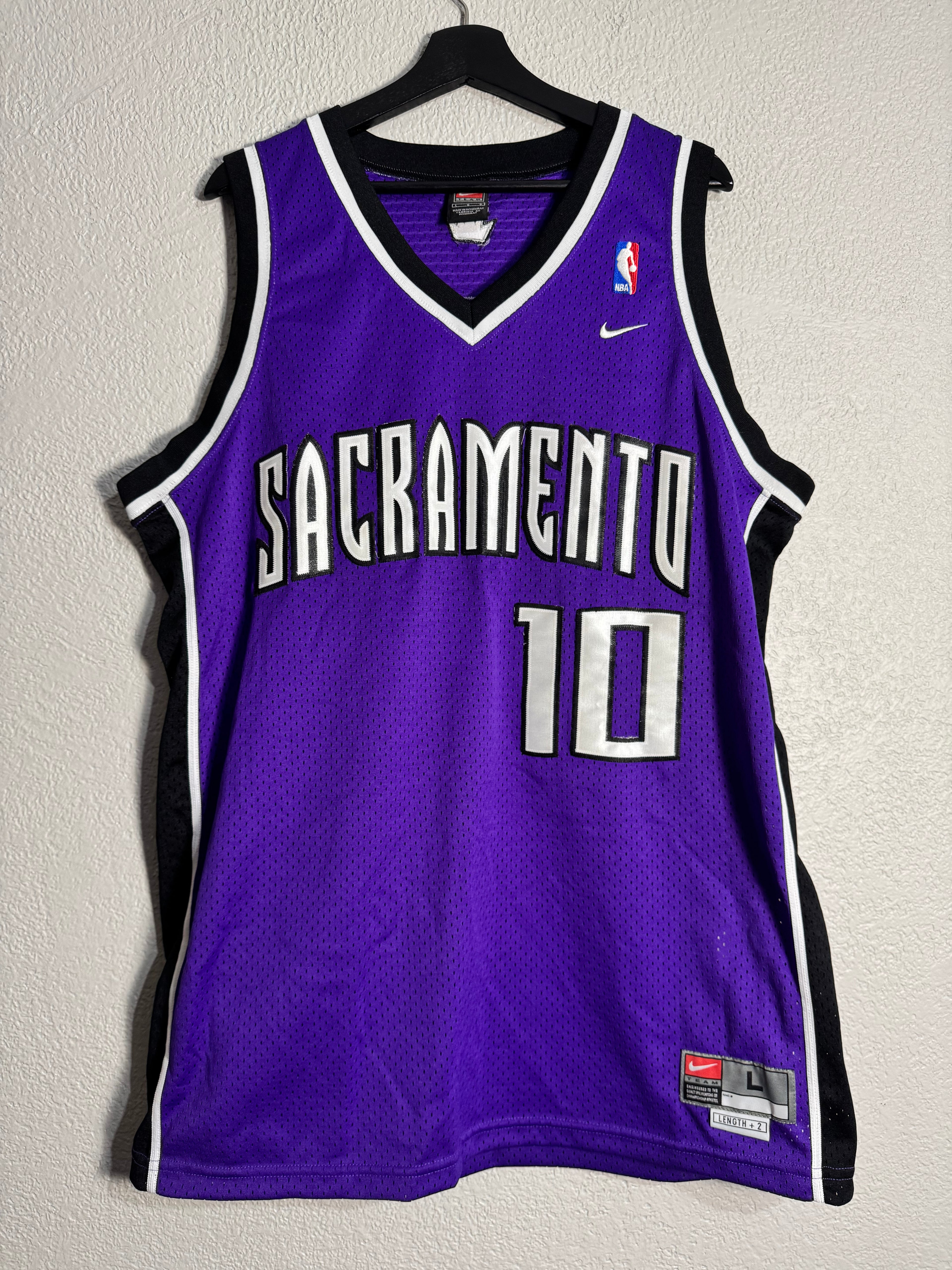 Vintage Nike Sacramento Kings Mike Bibby Size Large