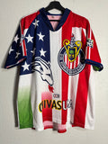 Vintage Mexican BOOTLEG Chivas Jersey Size Large