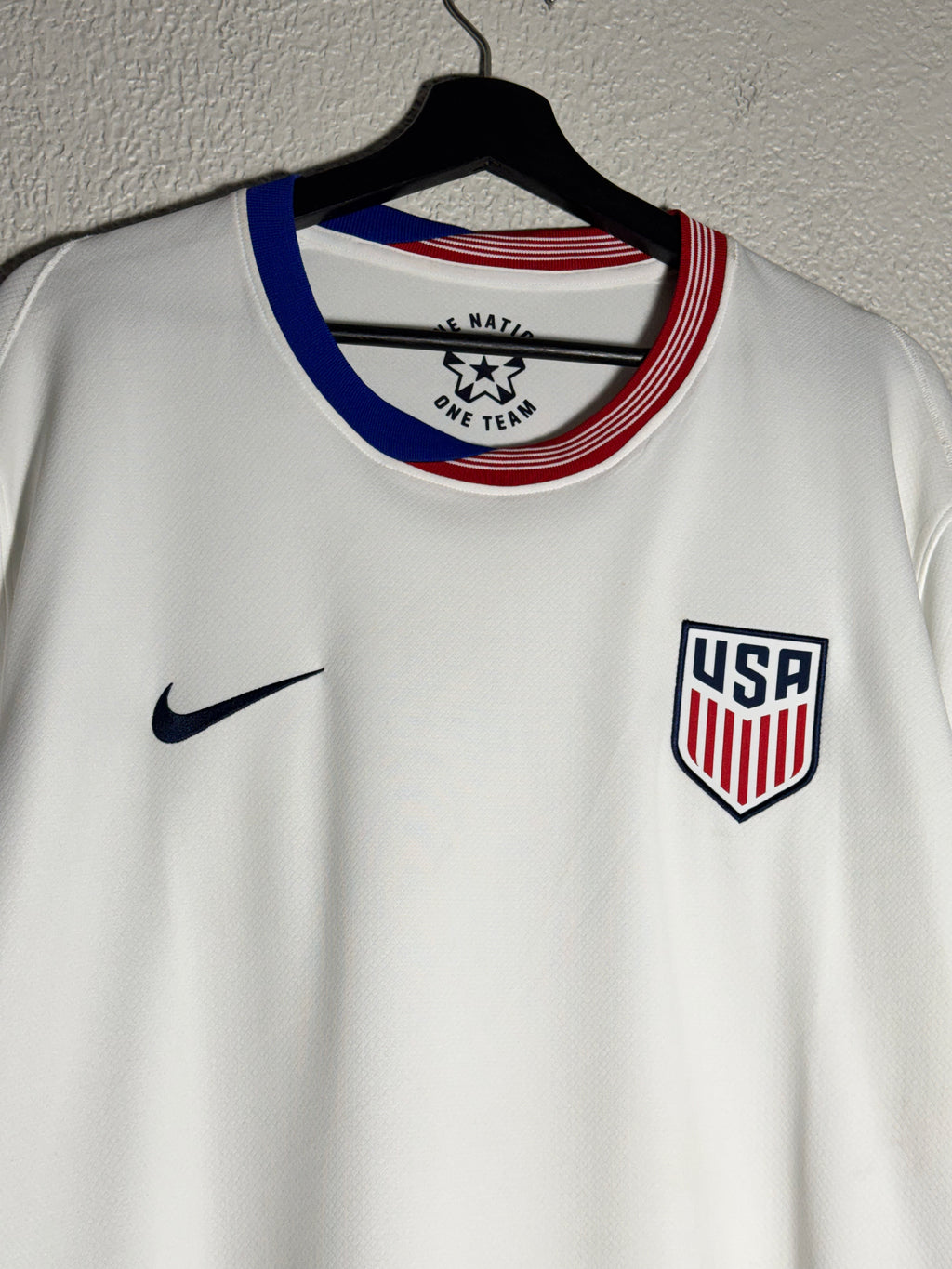 Nike 2024 Jersey USA White Home Dri-FIT Size XXL