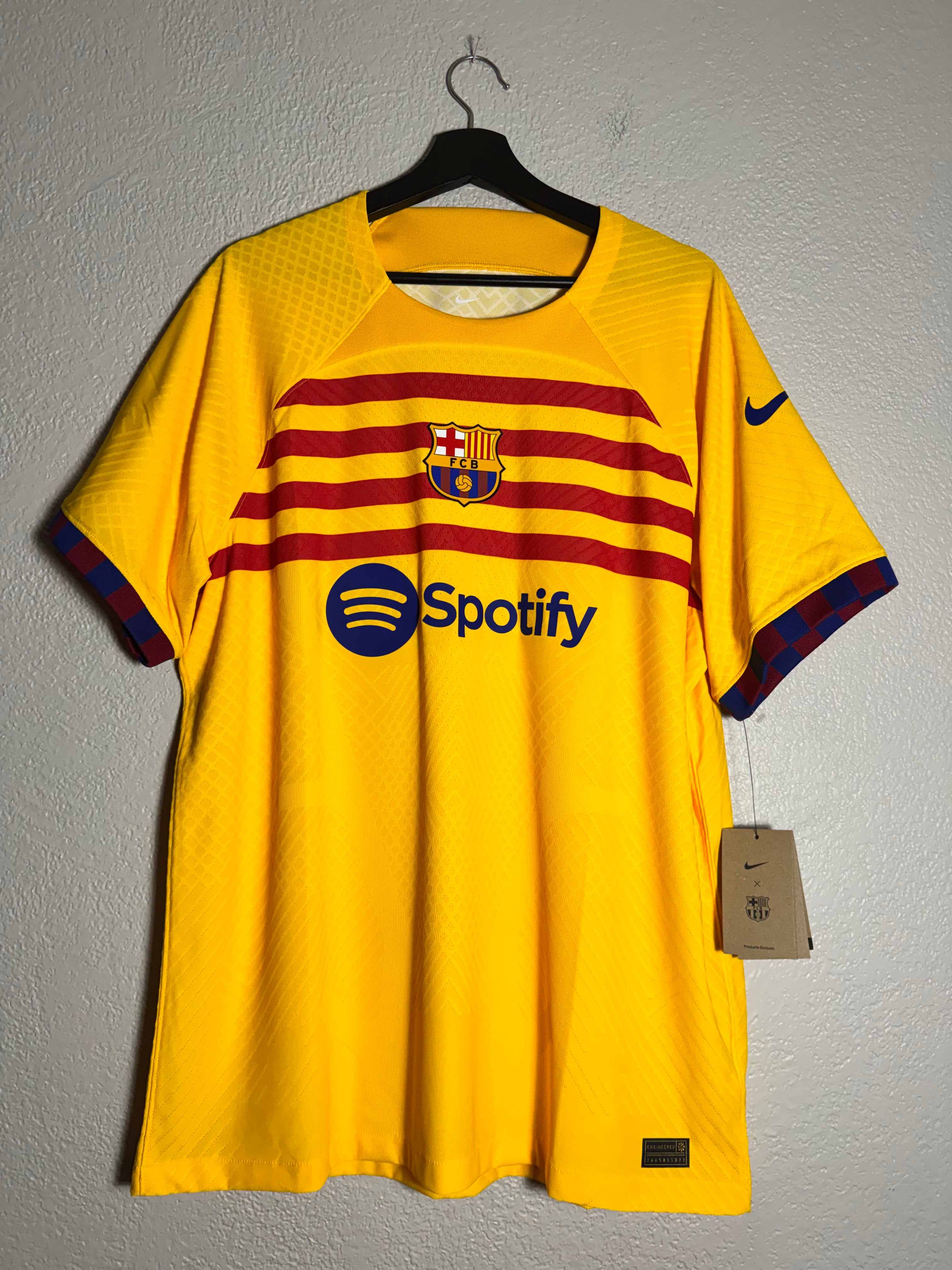 (NEW) Nike Barcelona 2023/24 Fourth Jersey Size XL (Player version