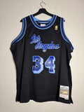 Los Angeles Lakers Shaquille O'Neal 1996-97 Mitchell Ness Swingman Jersey Size 2XL