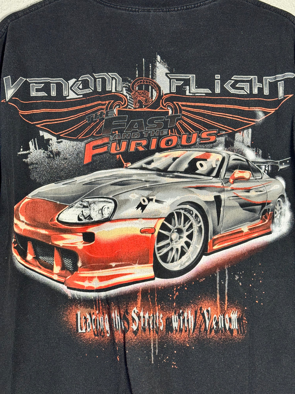 Vintage Fast & Furious Supra Size XL