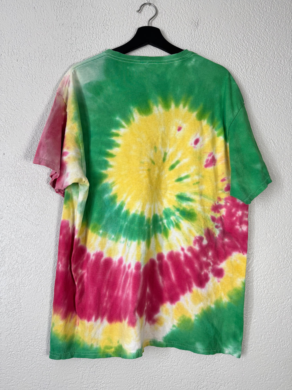 Cookie Monster Munchies Sesame Street  T-shirt Rasta Tie Dye Size XL