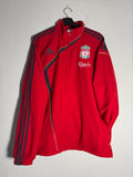 Vintage Adidas Liverpool Football Jacket Soccer Red Track Top Rare Hype Size Large