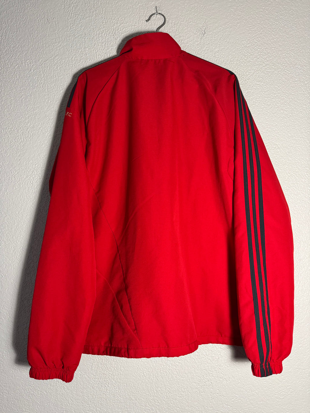 Vintage Adidas Liverpool Football Jacket Soccer Red Track Top Rare Hype Size Large