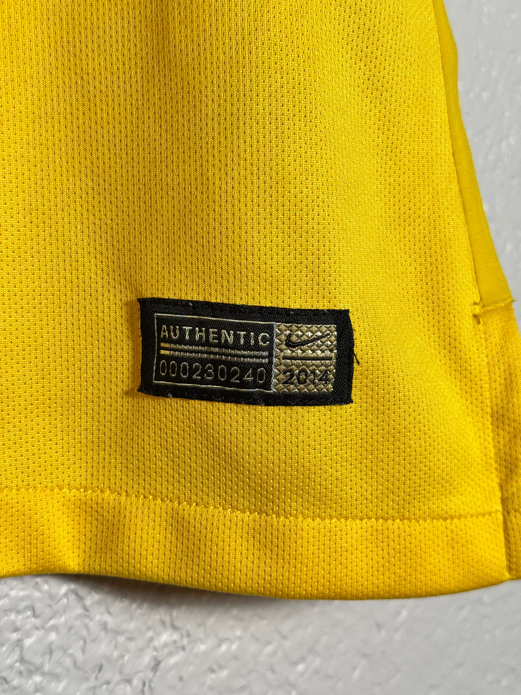 Nike Brazil 2014 Player Issue Jersey World Cup Size Large