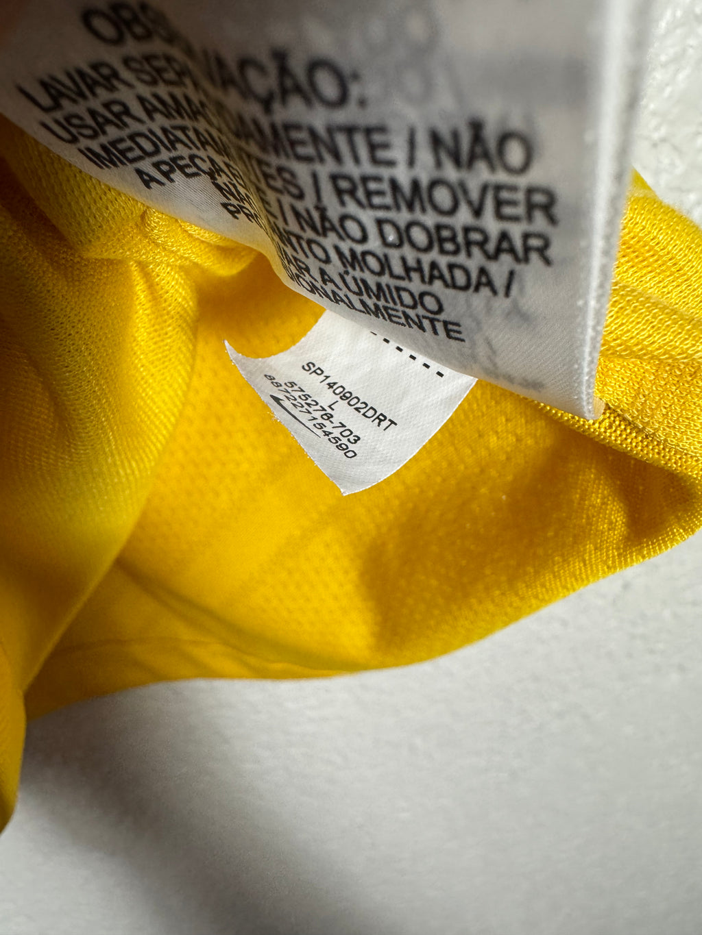 Nike Brazil 2014 Player Issue Jersey World Cup Size Large