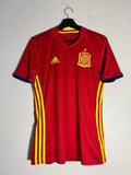 ADIDAS SPAIN 2015/16 NATIONAL TEAM HOME JERSEY SIZE SMALL
