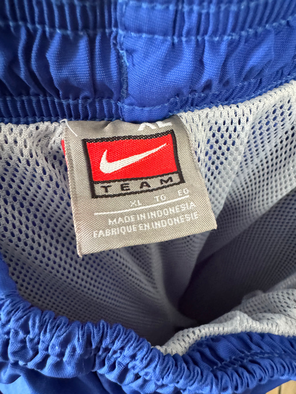 Y2K Nike Blue Track Pants Size XL
