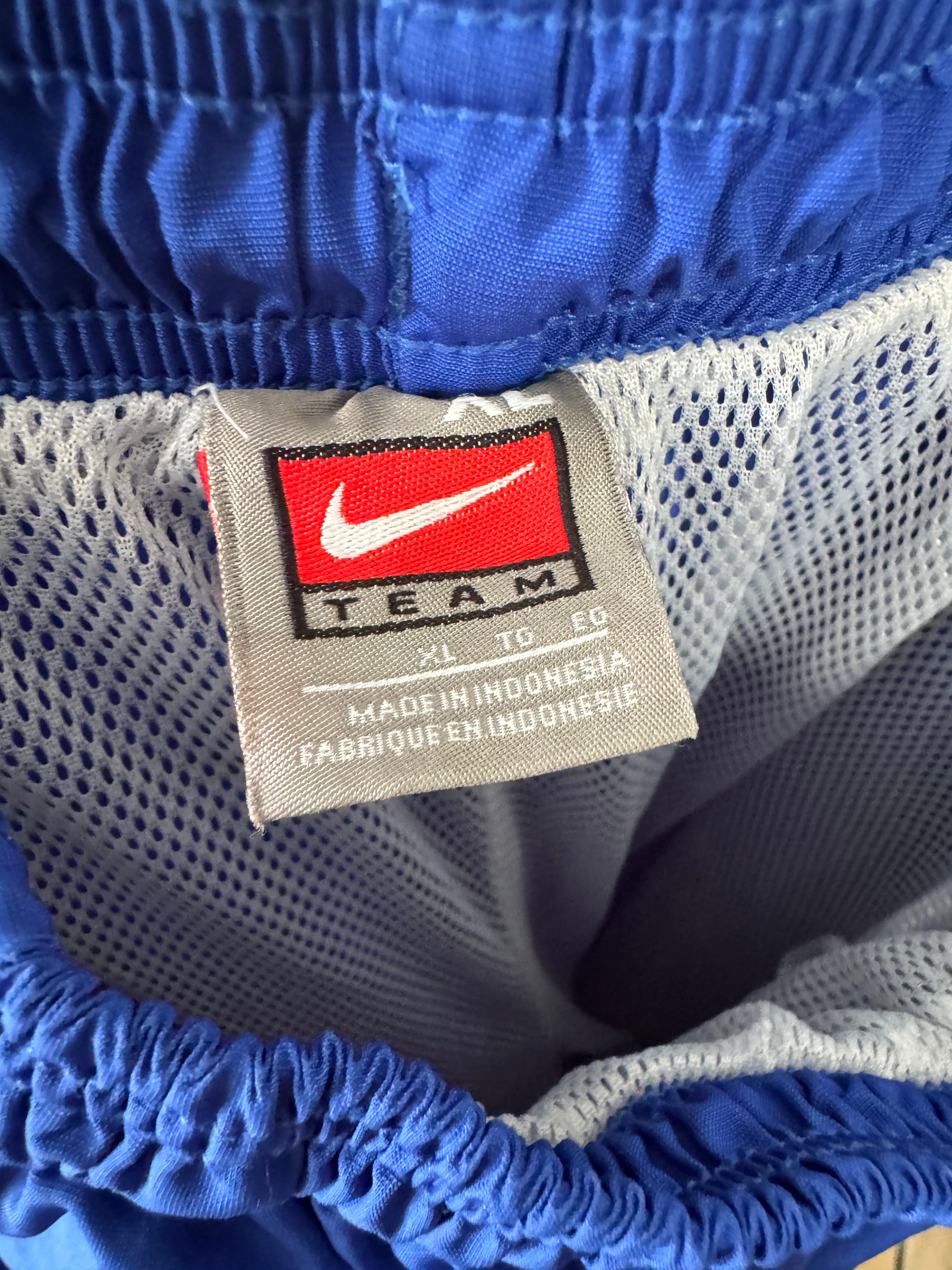 Y2K Nike Blue Track Pants Size XL