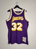 Mitchell & Ness Magic Johnson #32 Los Angeles Lakers Jersey 84-85 Size  Large