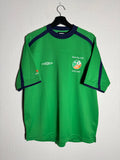 Umbro Ireland 2002/03 HOME Kit Soccer Jersey Large