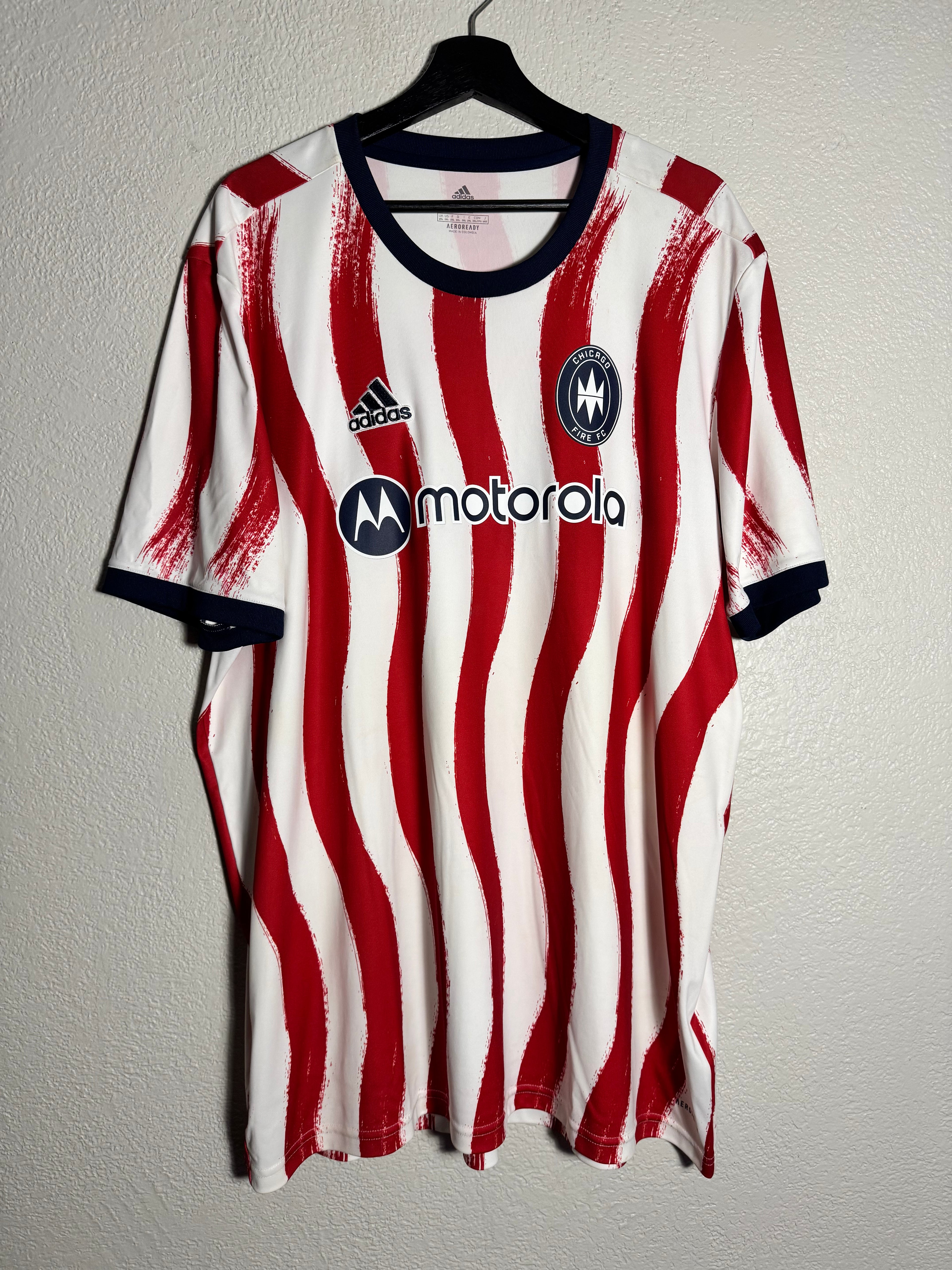Adidas Chicago Fire 2020/21 Training Jersey Size XL