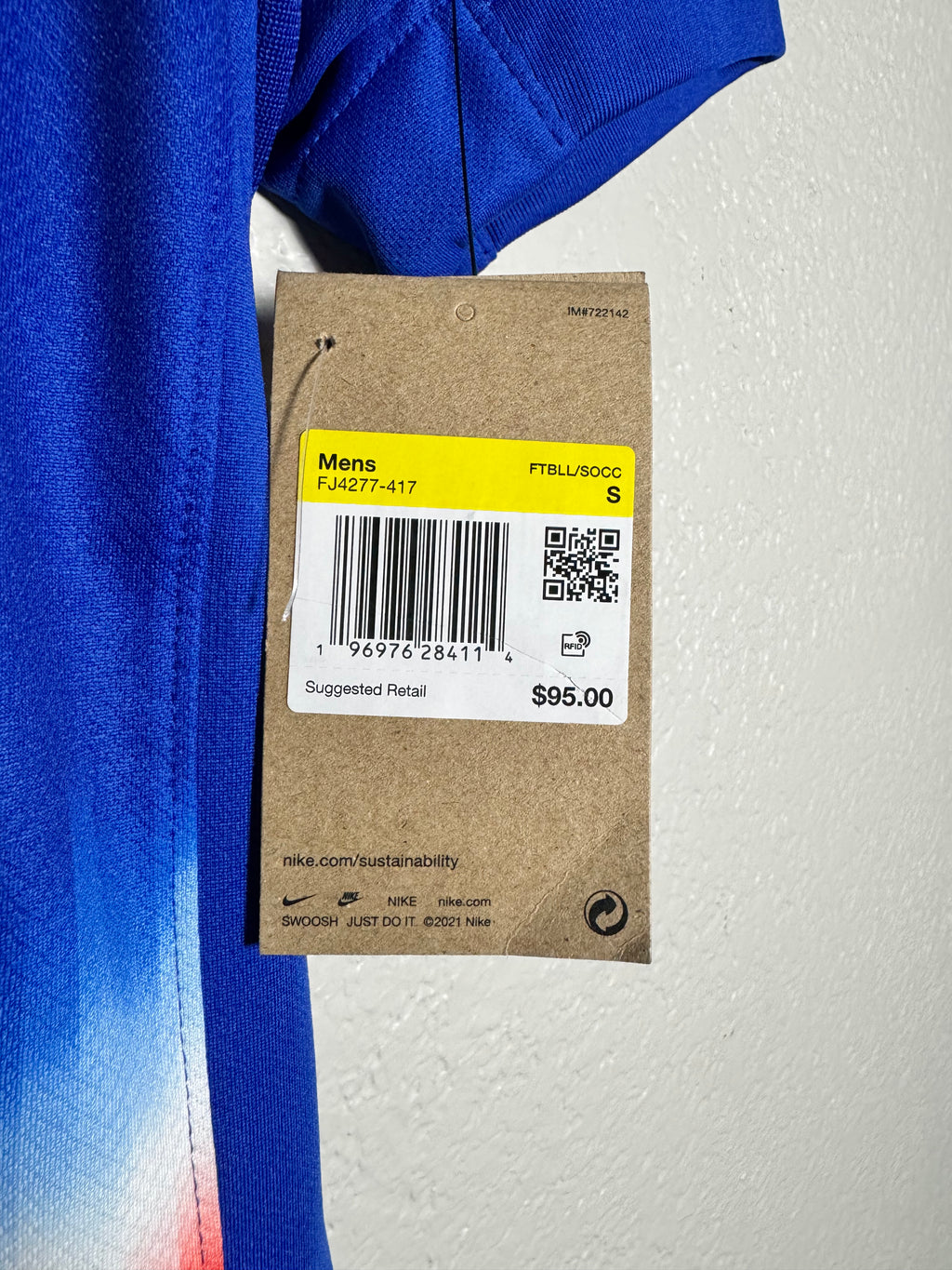 (NEW) Nike USA 2024 Away Jersey Small