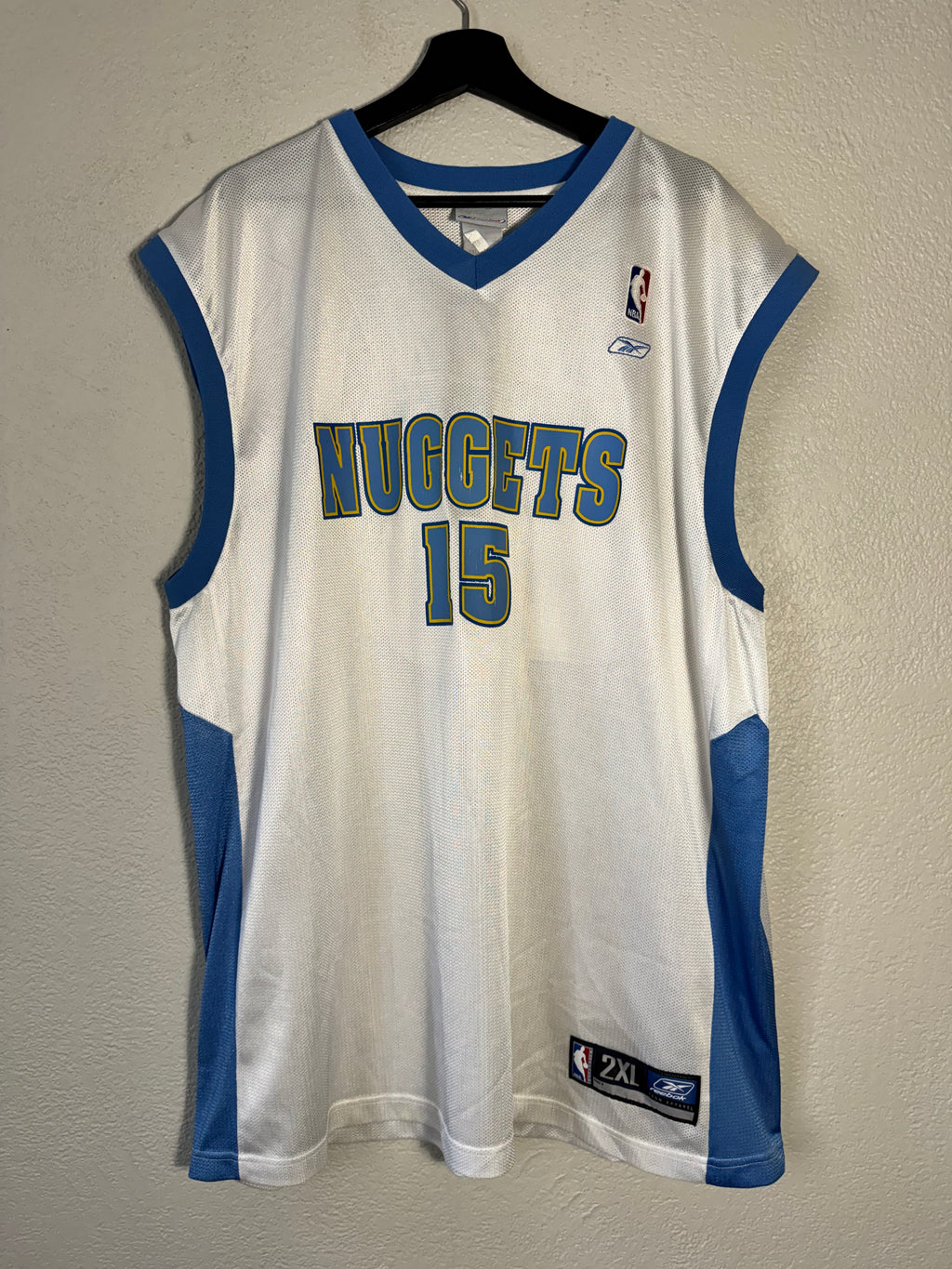 Vintage Carmelo Anthony Denver Nuggets Reebok Jersey Size 2XL