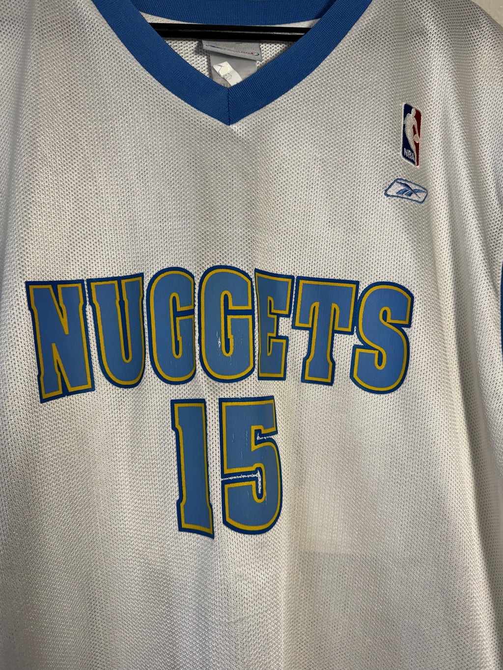 Vintage Carmelo Anthony Denver Nuggets Reebok Jersey Size 2XL