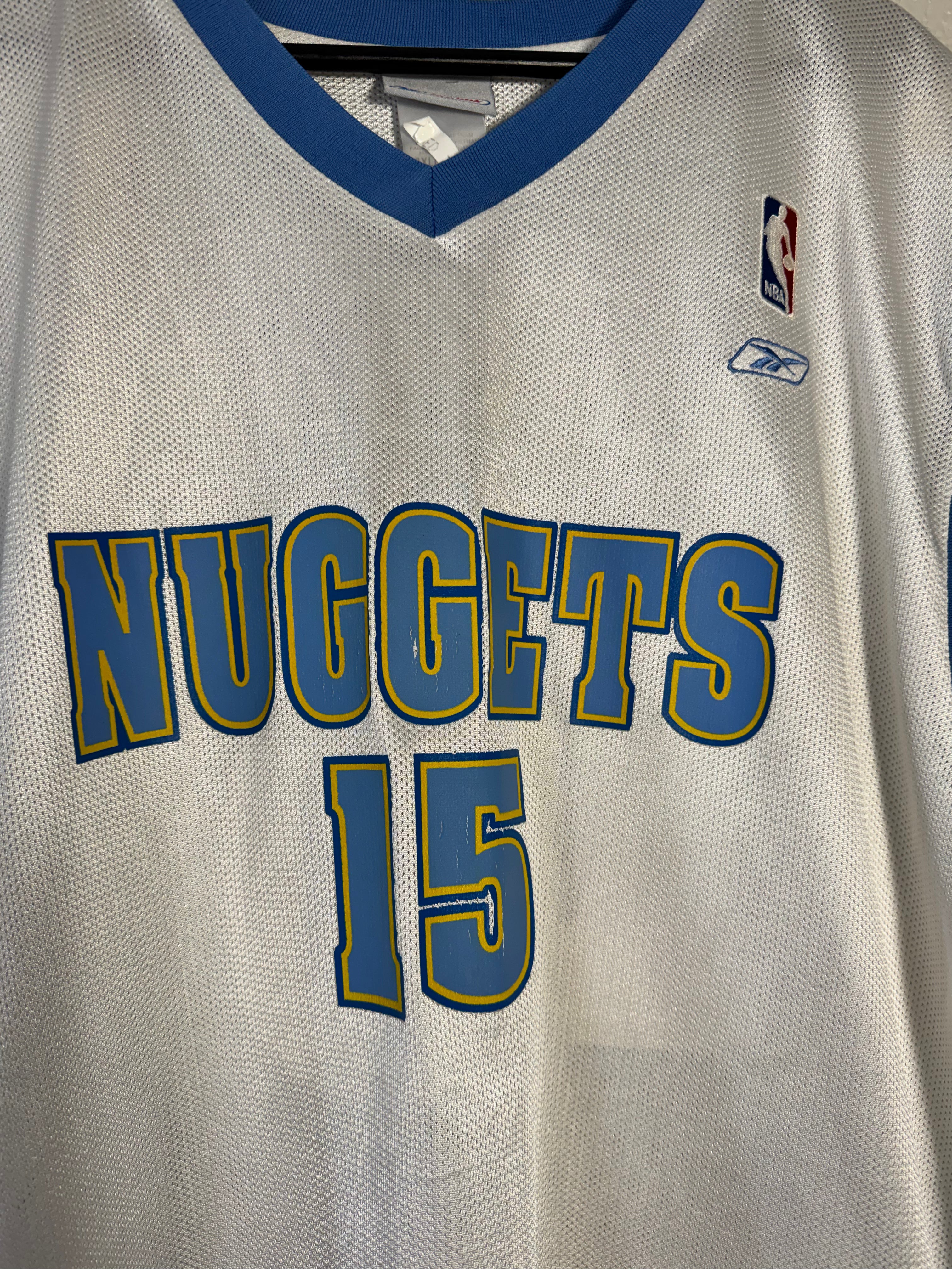 Vintage Carmelo Anthony Denver Nuggets Reebok Jersey Size 2XL
