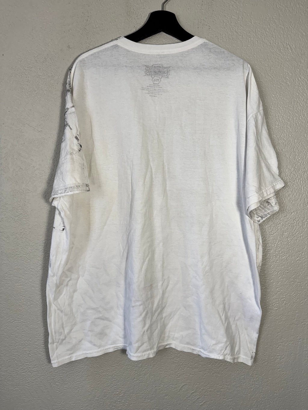 MMA Elite Cross AOP Short Sleeve T Shirt Y2K Grunge Size 2XL
