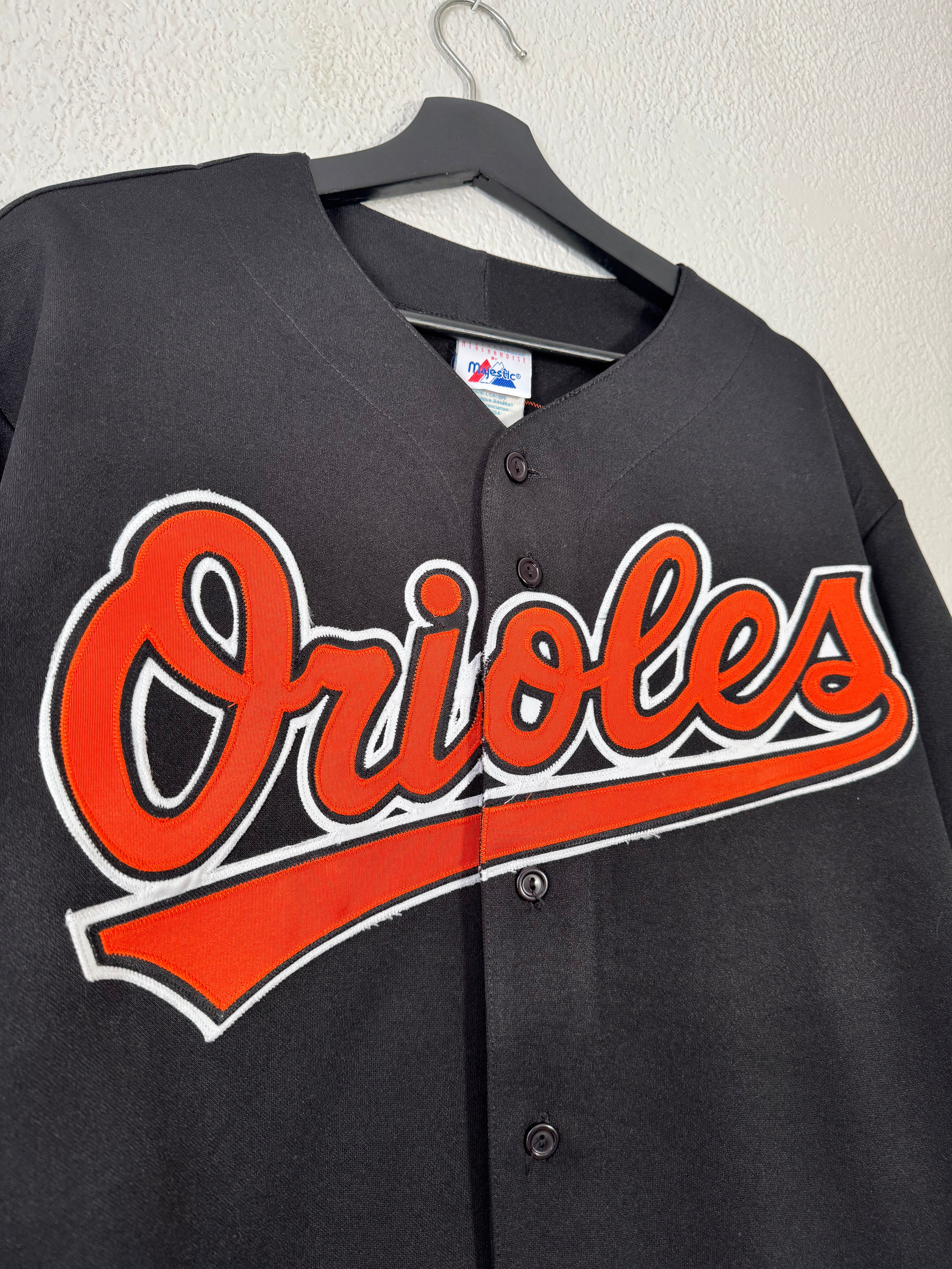 Vintage Baltimore Orioles Cal Ripken Jr. Majestic MLB Baseball Jersey Size Large