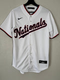 Nike Washington Nationals MLB Home Baseball Jersey White Size Small