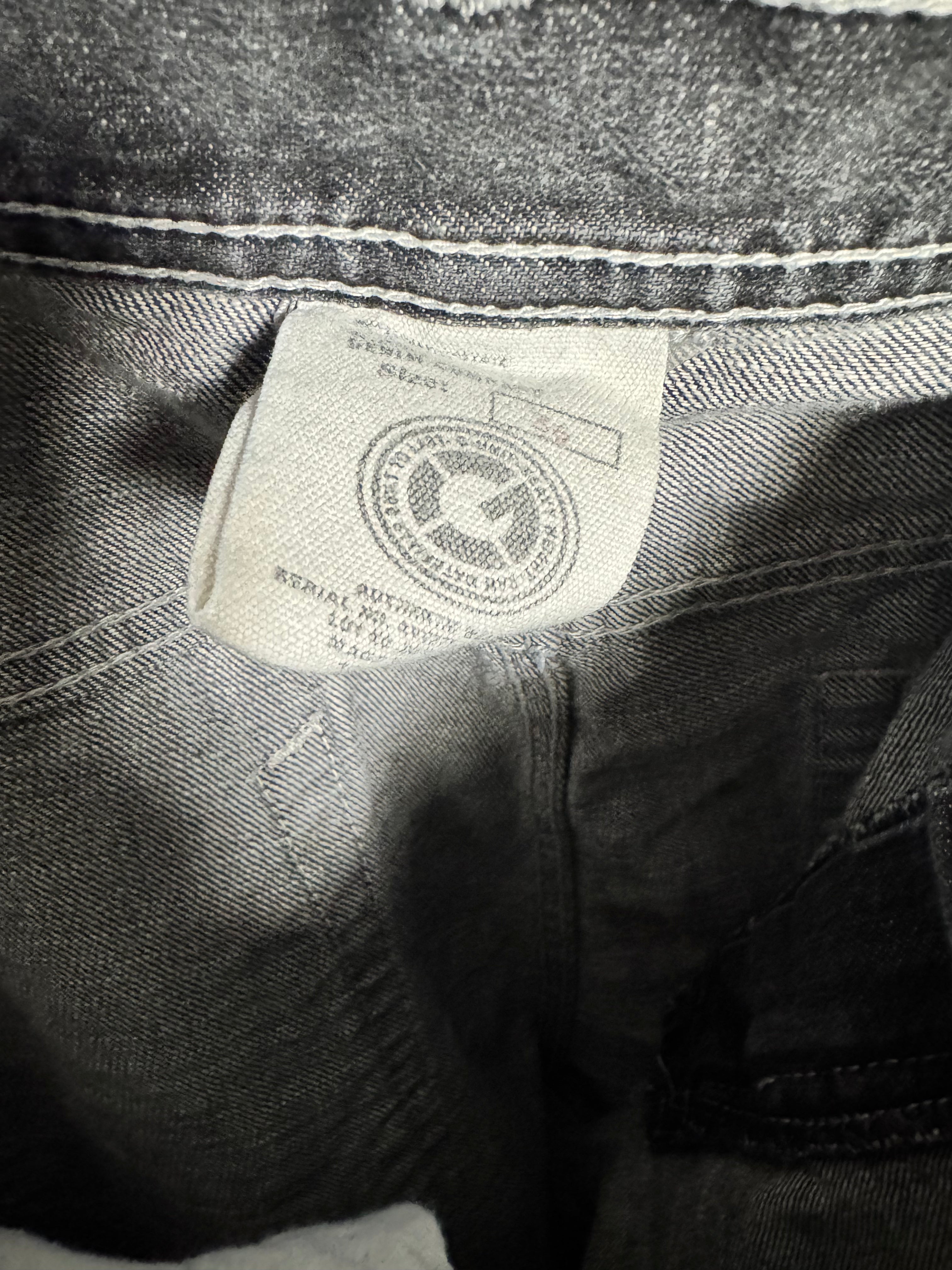 G-Unit Jean Shorts Black Baggy VTG Hip Hop Y2K Size 36