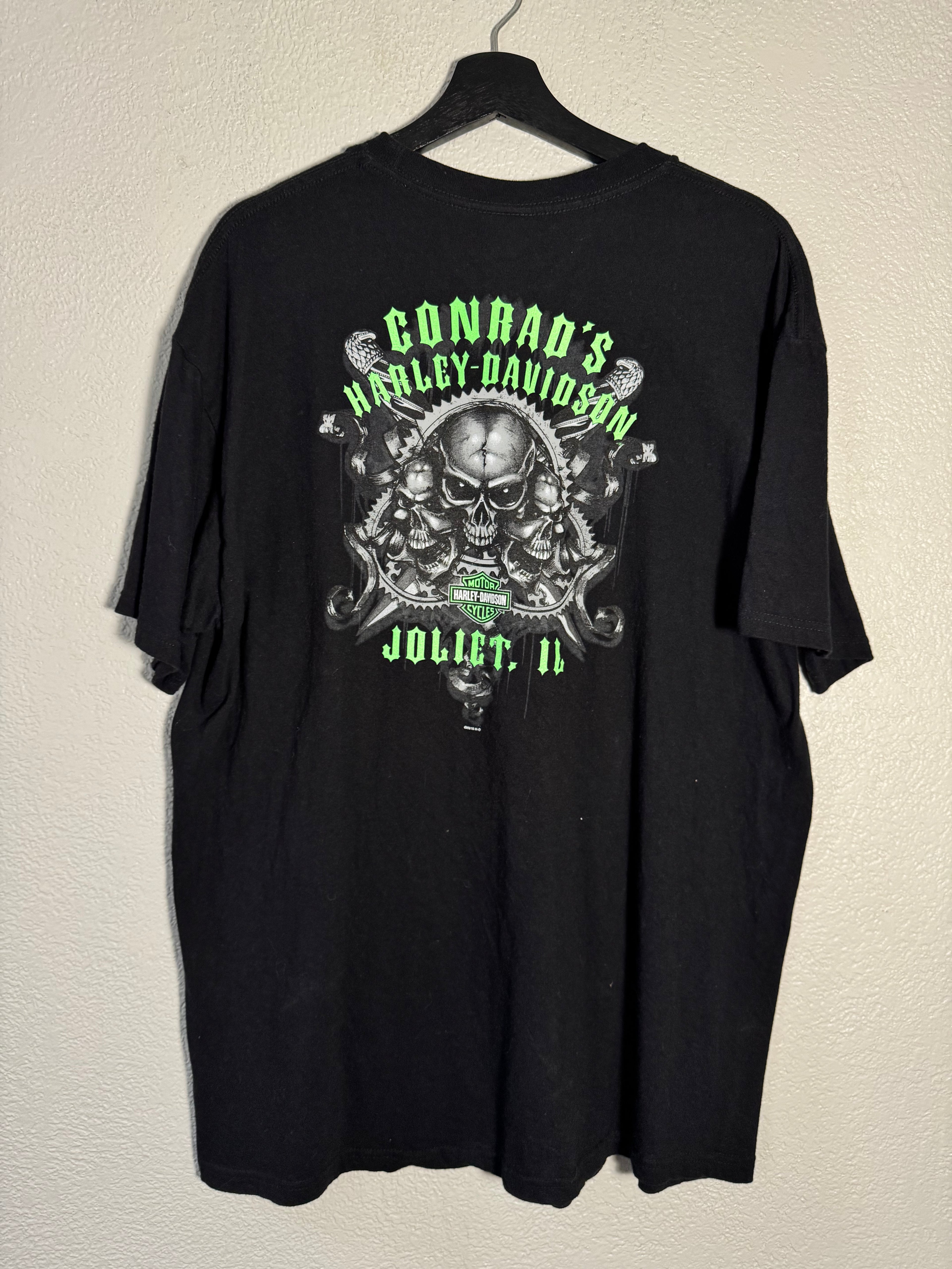 Harley Davidson 2015 Joker Pool Shirt Size XL