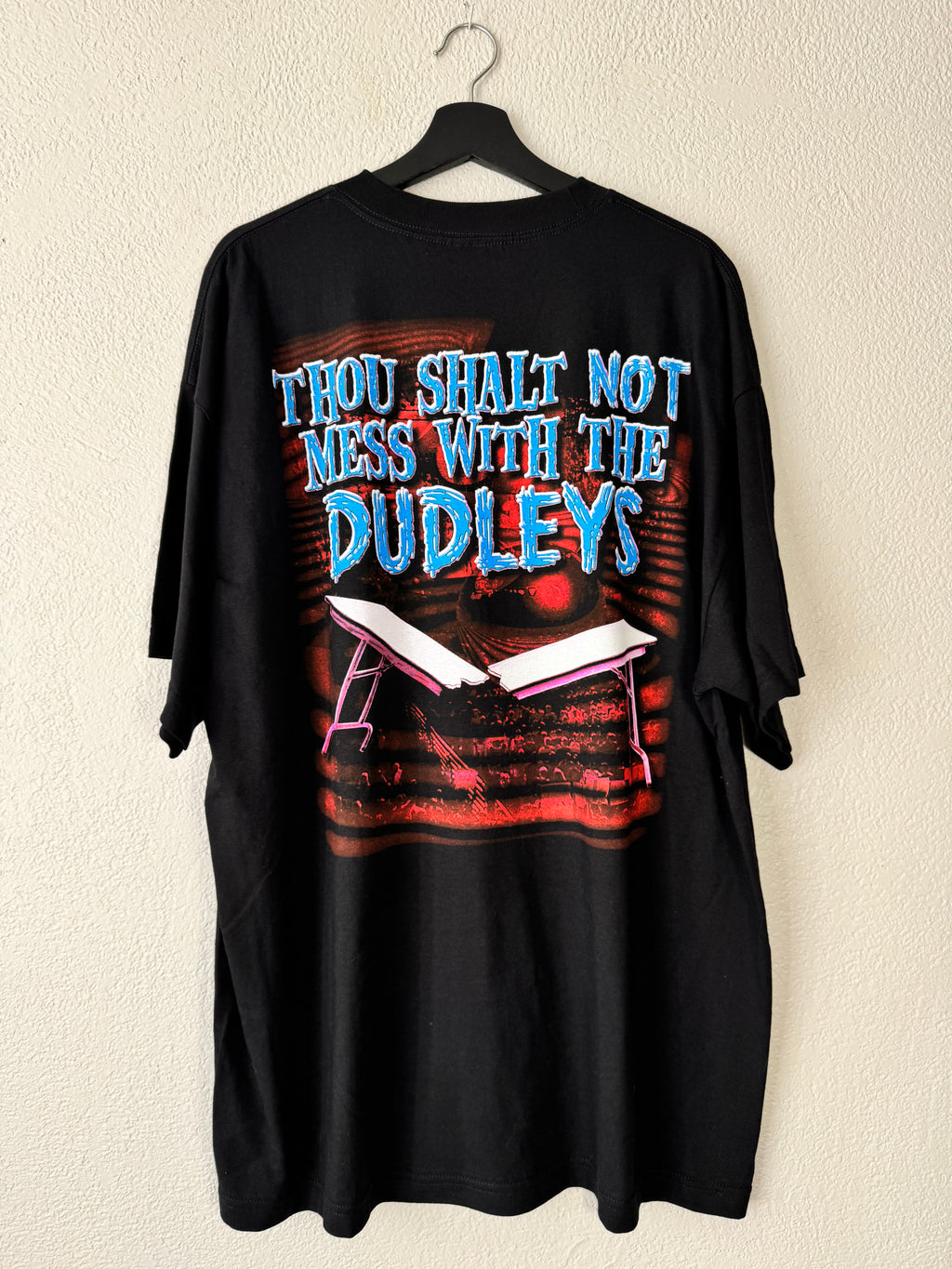 (NEW) Rare VTG Dudley Boyz WWF Vintage 2000 Wrestling Shirt Size XXL WWE